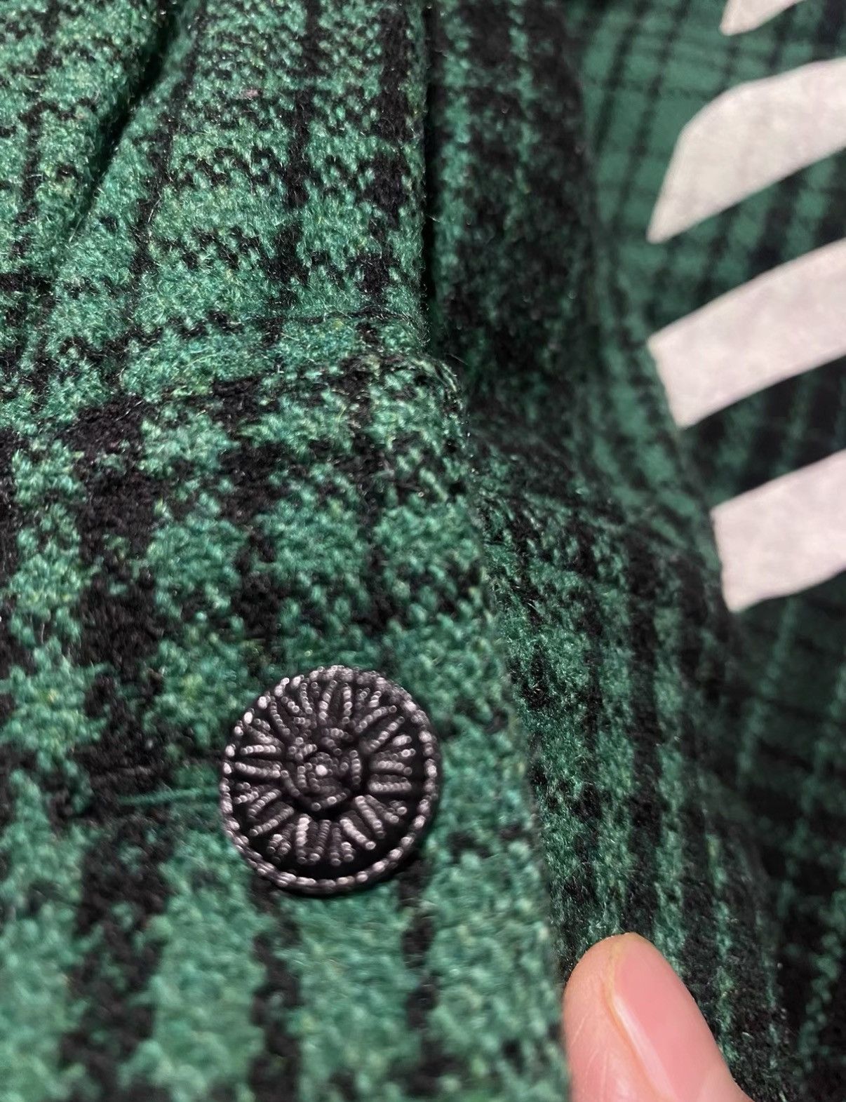 Off-White Off-White wool shirt jacket J35 Size US XS / EU 42 / 0 - 6 Thumbnail