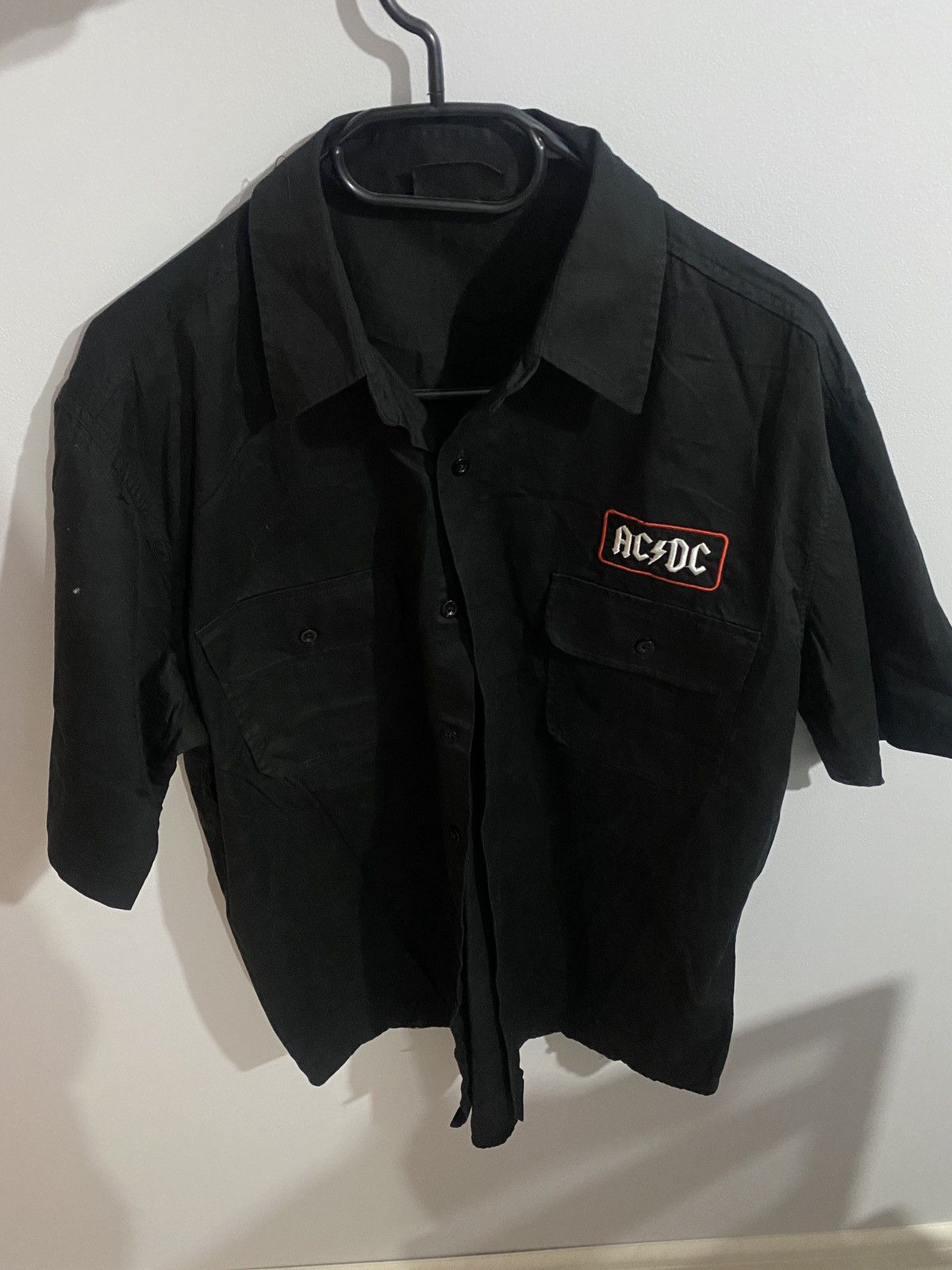 AC/DC × Band Tees × Vintage Rare shirt button up ac/dc band big logo tee y2k Size US L / EU 52-54 / 3 - 1 Thumbnail
