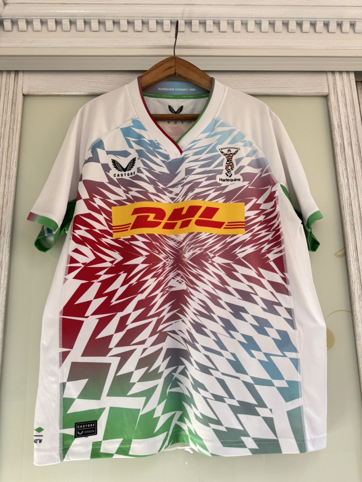 Castore Harlequins 2024-2025 Away Rugby Jersey Kit Shirt Size US XXL / EU 58 / 5 - 5 Thumbnail