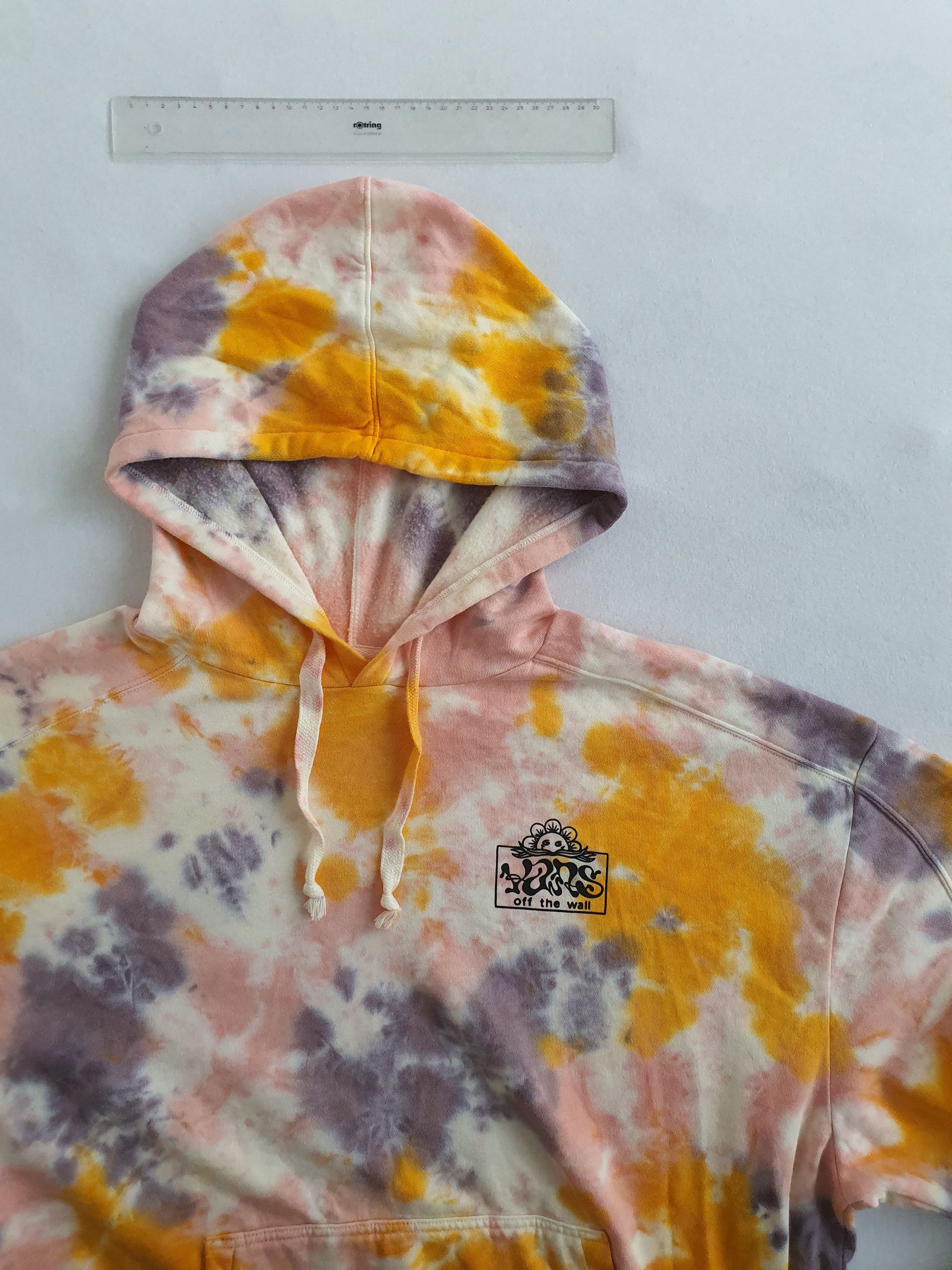 Vans 'MASCY GRUNGE WASH HD HOODIE' - Tie-died - Sz XL Size XL / US 12-14 / IT 48-50 - 3 Thumbnail