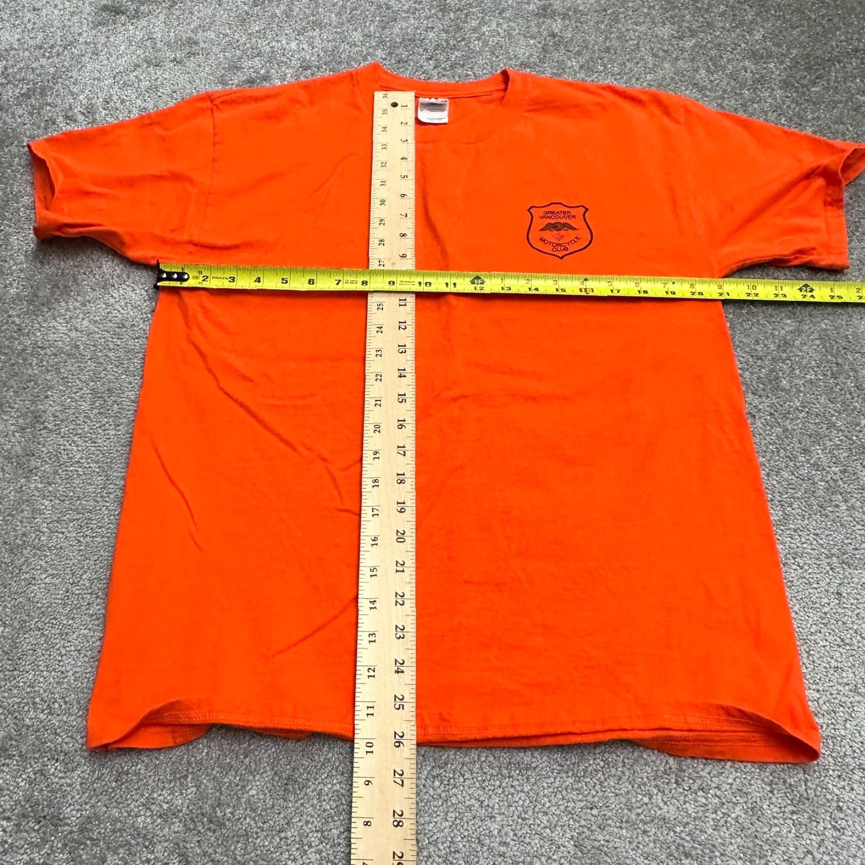 Gildan Gildan Ultra Cotton T-Shirt Mens Large Orange Crew Neck Short Sleeve Casual Tee Size US L / EU 52-54 / 3 - 6 Thumbnail