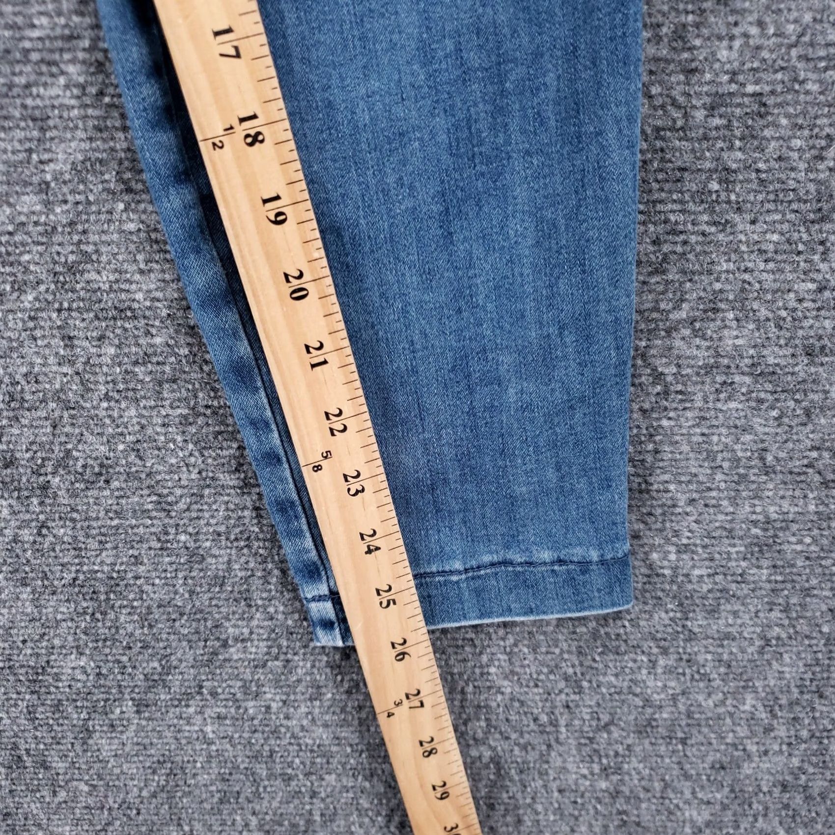 NYDJ NYDJ Ami Jeans Womens 8 Blue Skinny Hi Rise LiftxTuck Medium Wash Stretch Denim Size 30" / US 8 / IT 44 - 5 Thumbnail