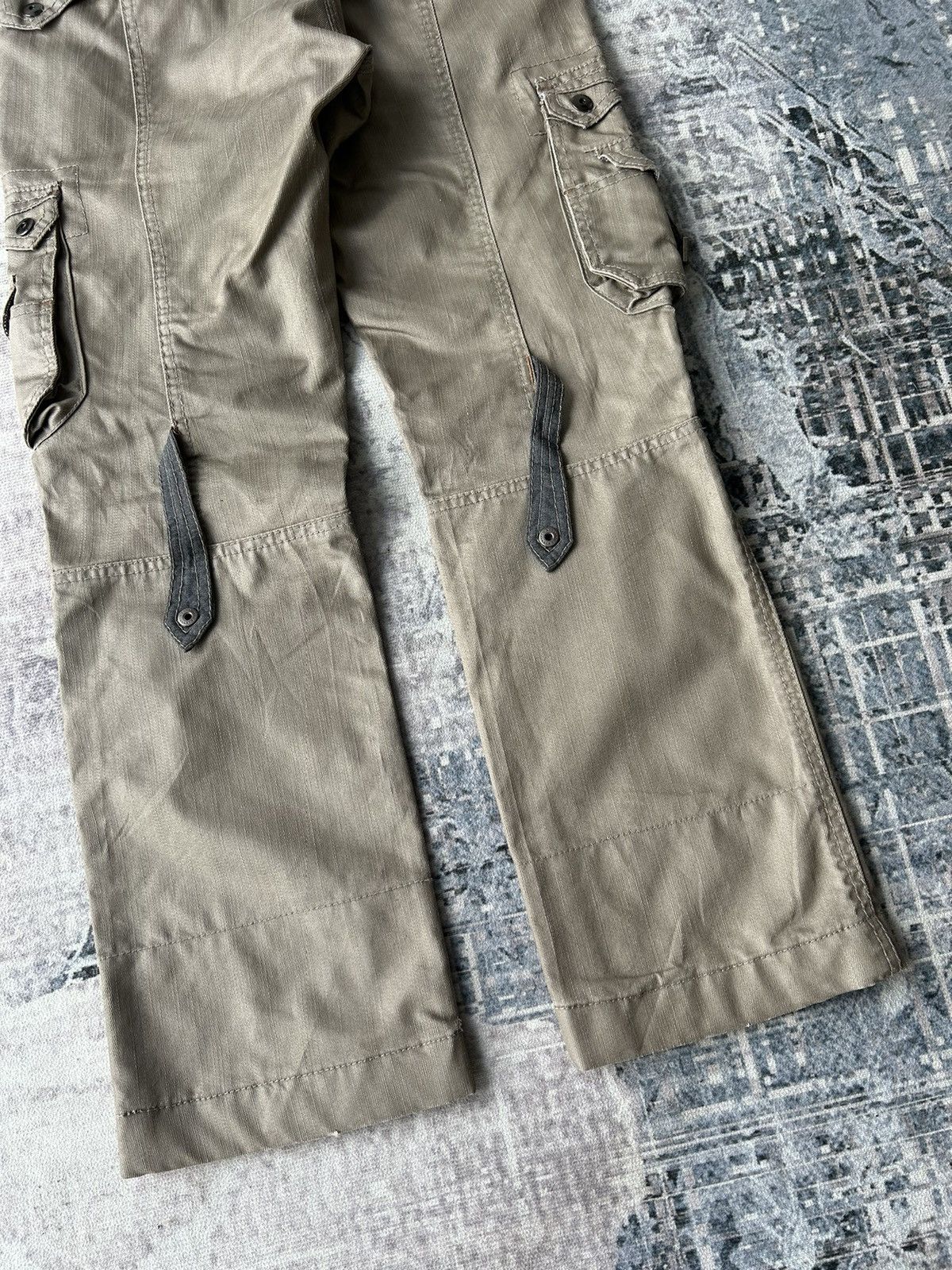 Japanese Brand Tactical Cargo Bondage Nicole Club Pants Size US 30 / EU 46 - 13 Thumbnail