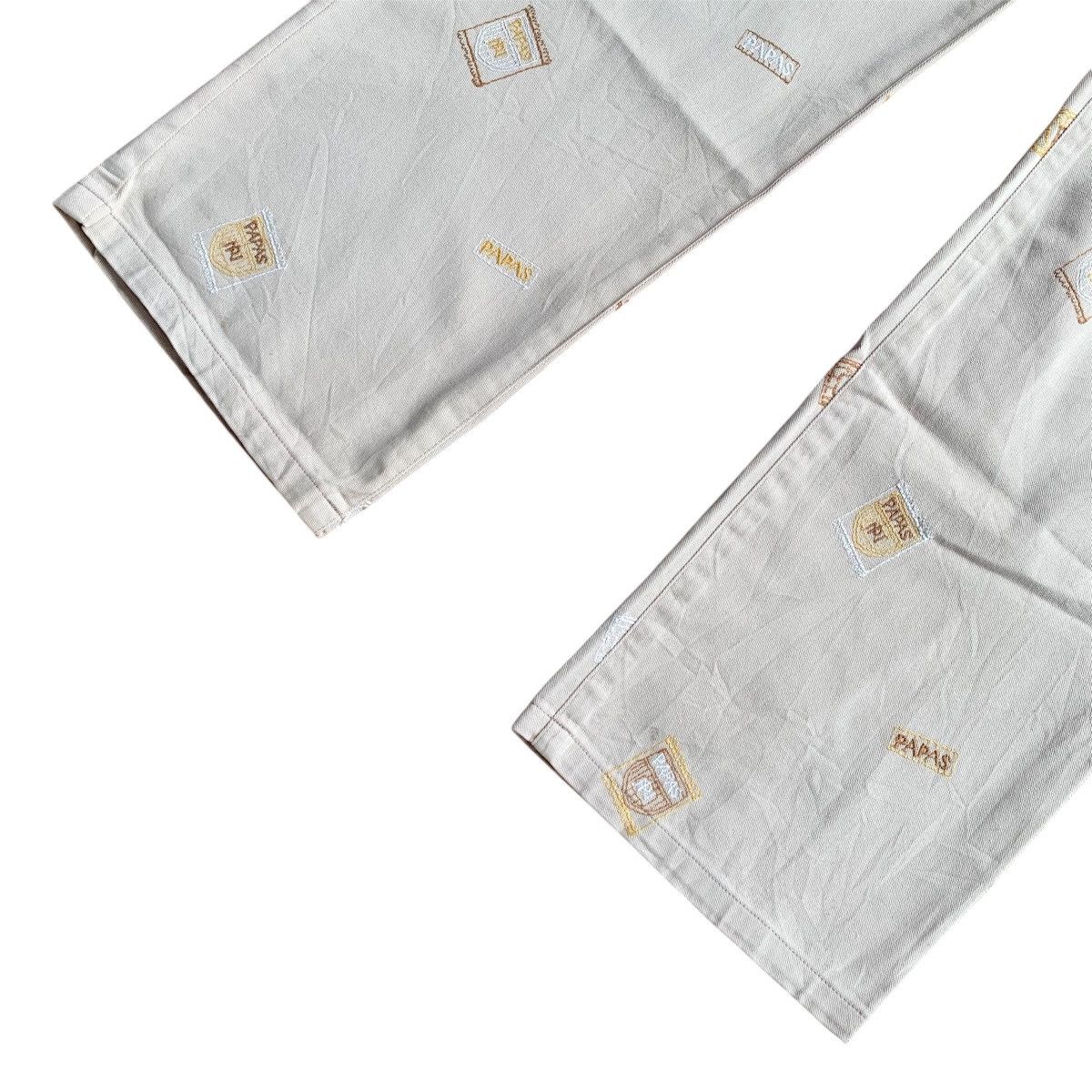 Designer × Japanese Brand × Mademoiselle Non Non Vintage Papas Mademoiselle Non Non Patch Pants Size US 38 / EU 54 - 4 Thumbnail