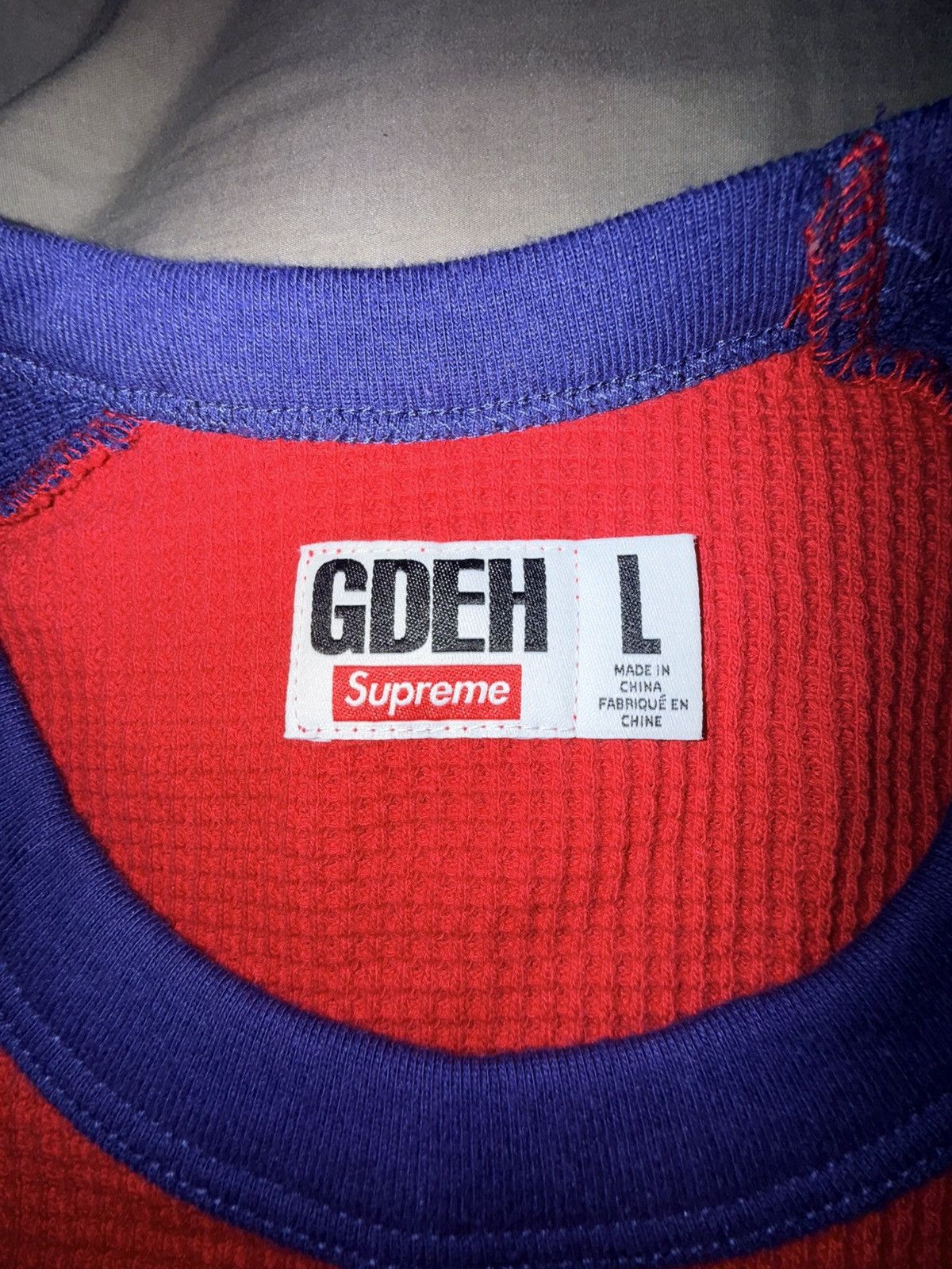 Supreme supreme/GOODENOUGH thermal Size US L / EU 52-54 / 3 - 2 Thumbnail