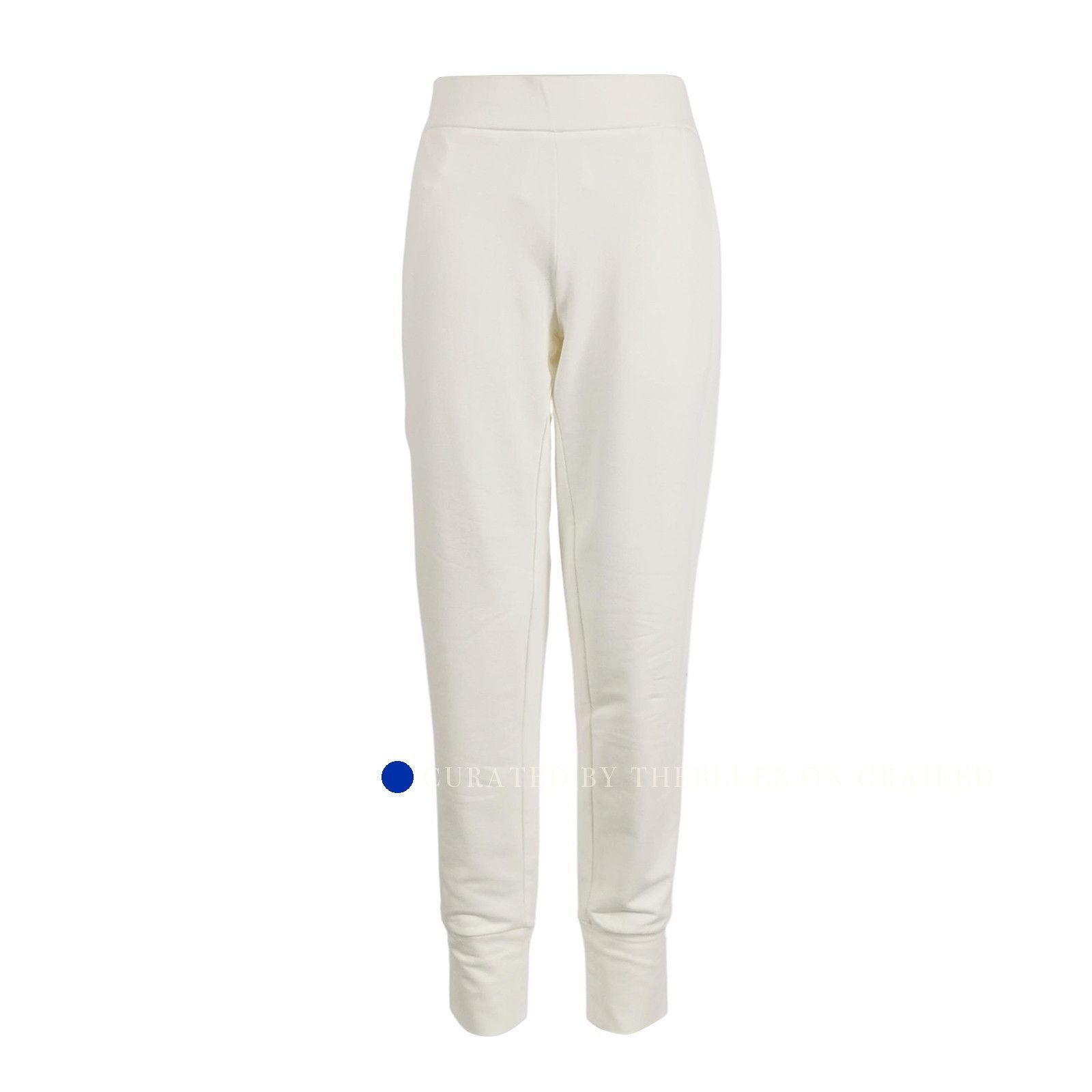 Prada White Logo Joggers in Size 34 Size US 34 / EU 50 - 1 Thumbnail