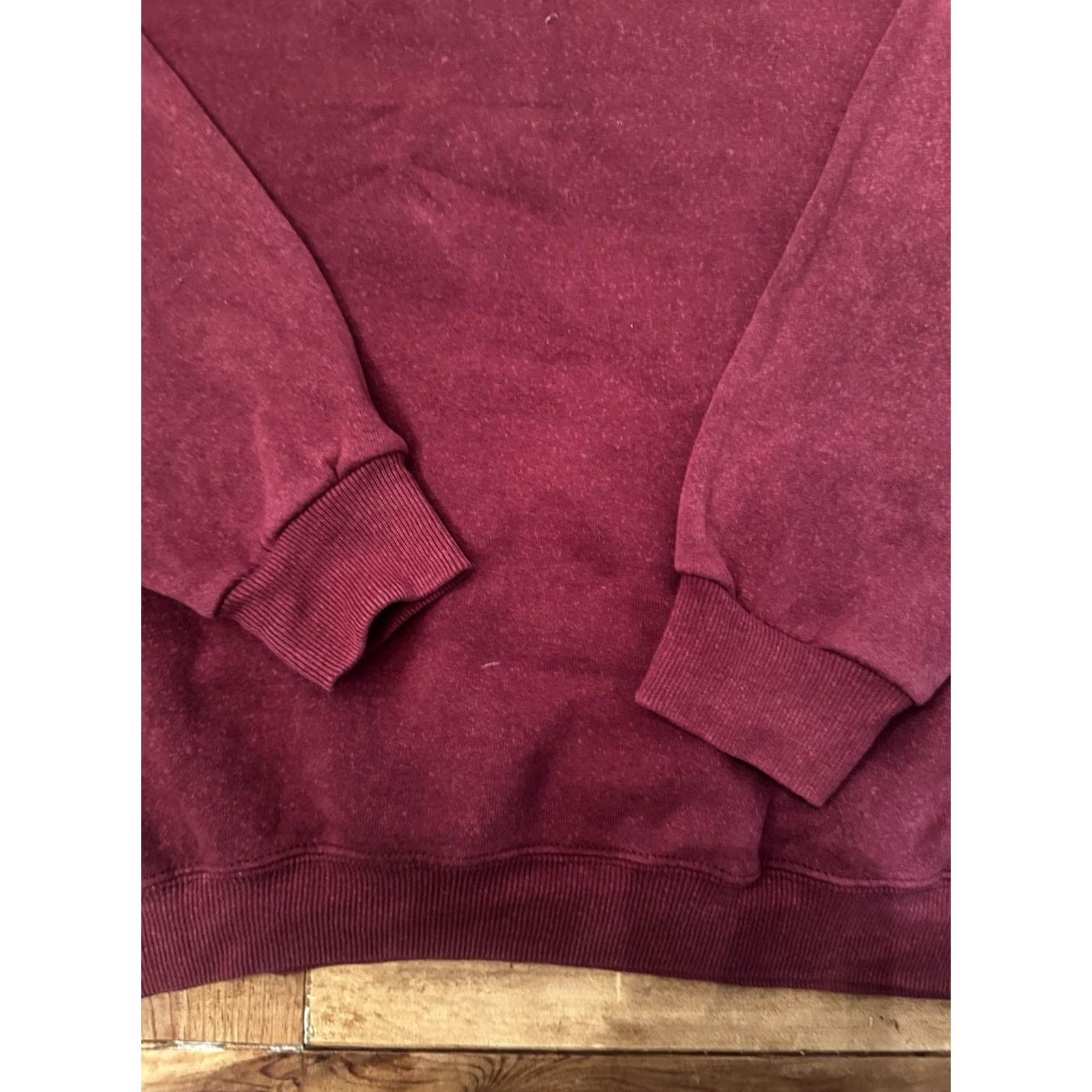 Lee VINTAGE Sweatshirt Lee Sport Burgundy XL Mens Crewneck 90s Made In USA Size US XL / EU 56 / 4 - 2 Thumbnail