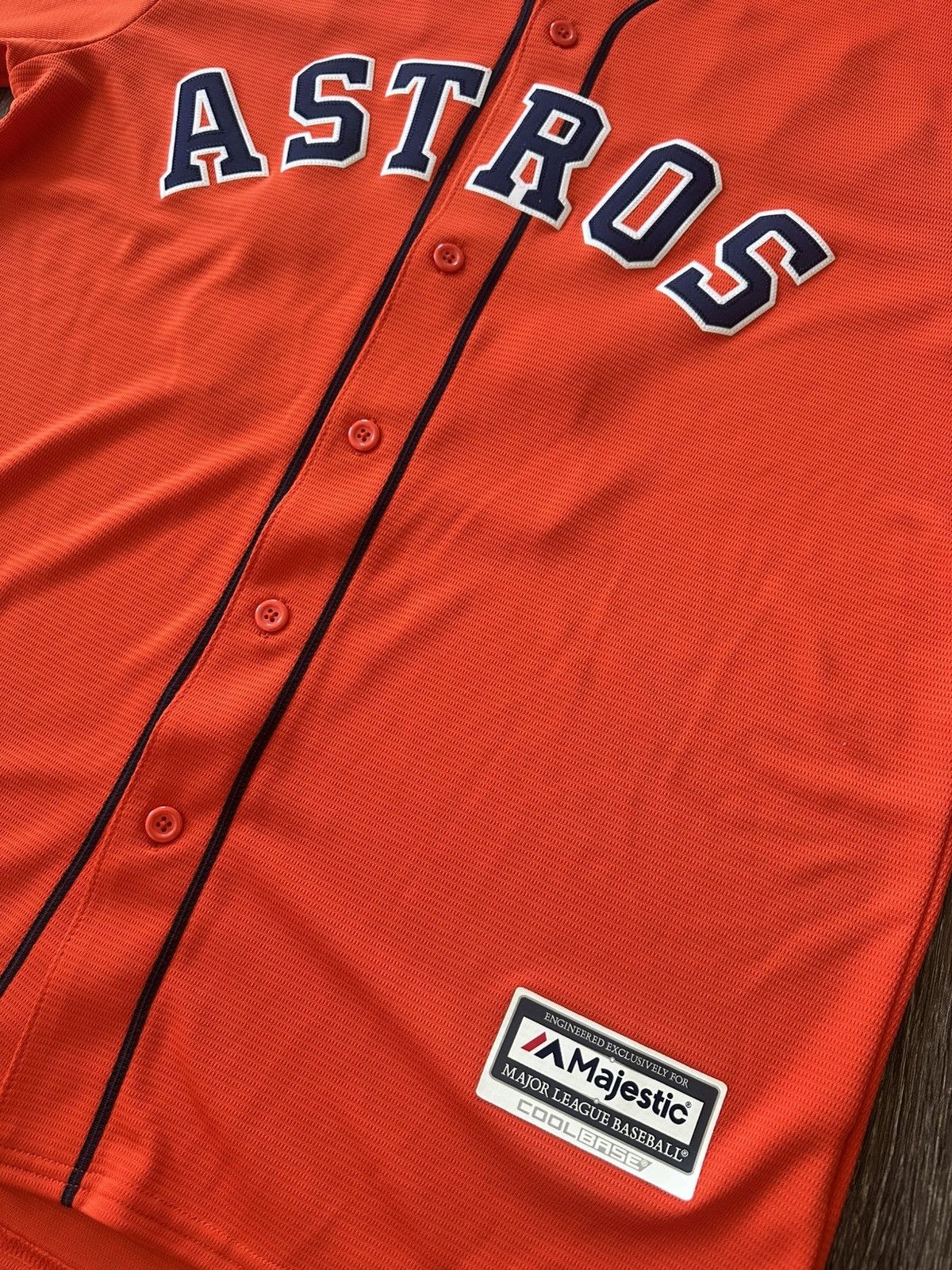 Majestic Yuli Gurriel Houston Astros Orange Jersey Size US L / EU 52-54 / 3 - 3 Thumbnail