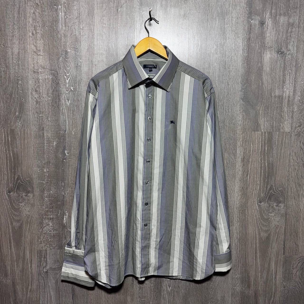 Burberry Burberry Long Sleeve Shirt Grey XL Size US XL / EU 56 / 4 - 1 Thumbnail