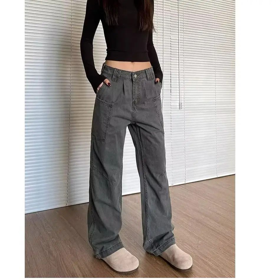 Japanese Brand × Jean Retro loose straight pocket jeans Size US 32 / EU 48 - 3 Thumbnail