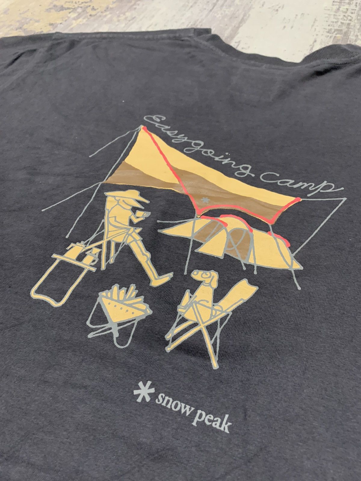 Snow Peak Snow Peak Oversize Outdoor Life Style Brand Tee Size US S / EU 44-46 / 1 - 1 Thumbnail