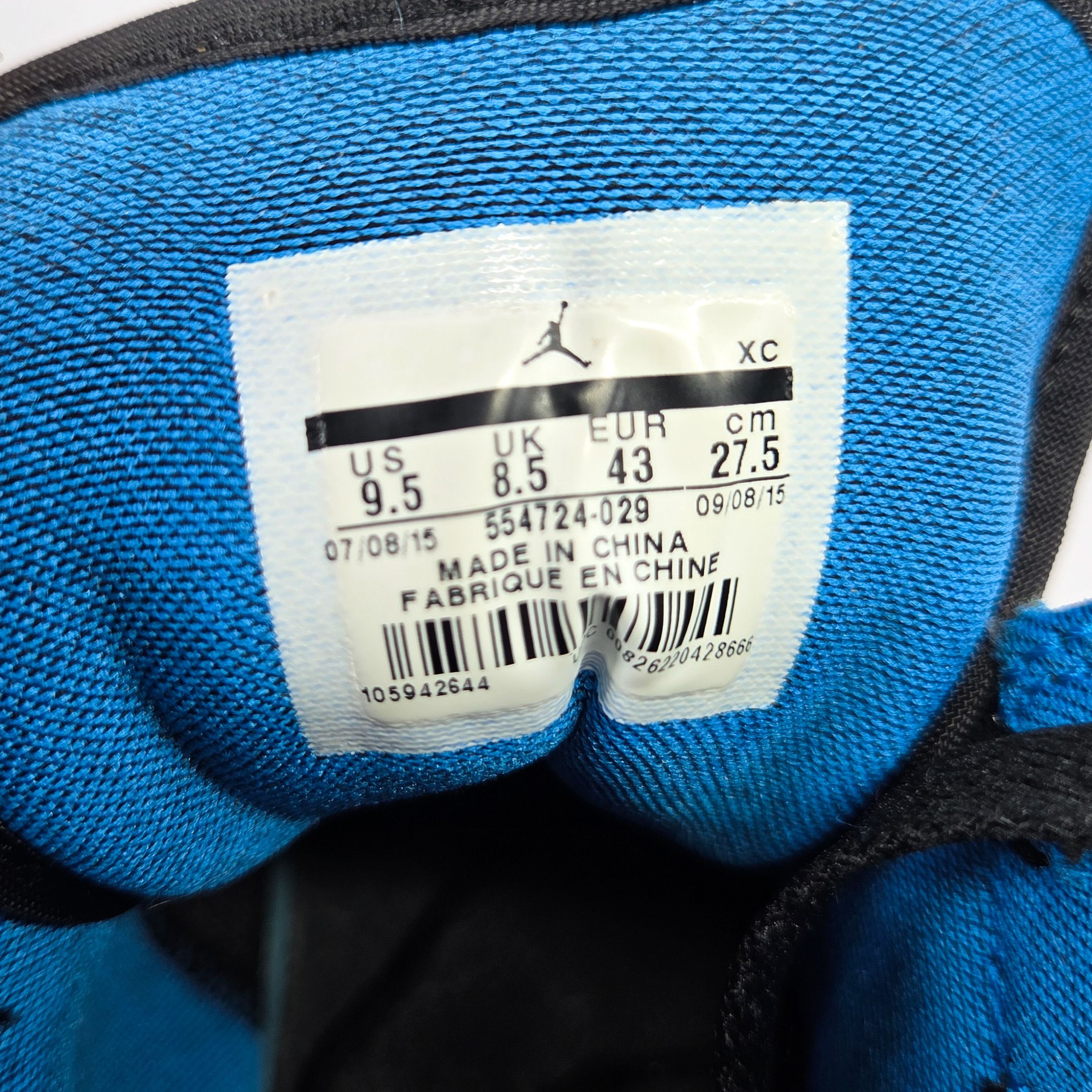 Nike Nike Air Jordan 1 Mid Radio Raheem Size 9.5M 554724-029 Size US 9.5 / EU 42-43 - 5 Thumbnail