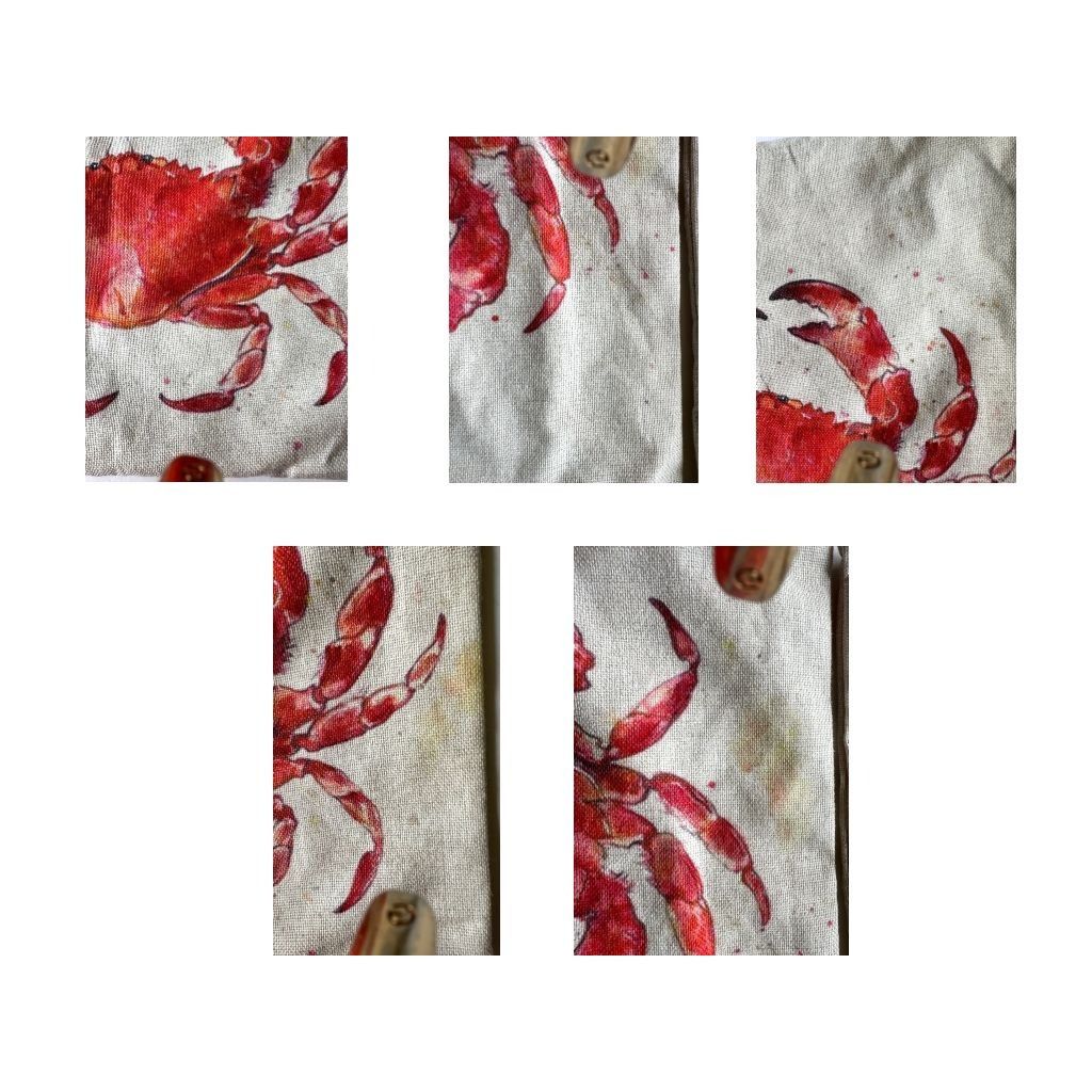 Handmade Sea Turtle Crab Throw Pillow Covers Hand Painted Art Decor S Size ONE SIZE - 12 Thumbnail