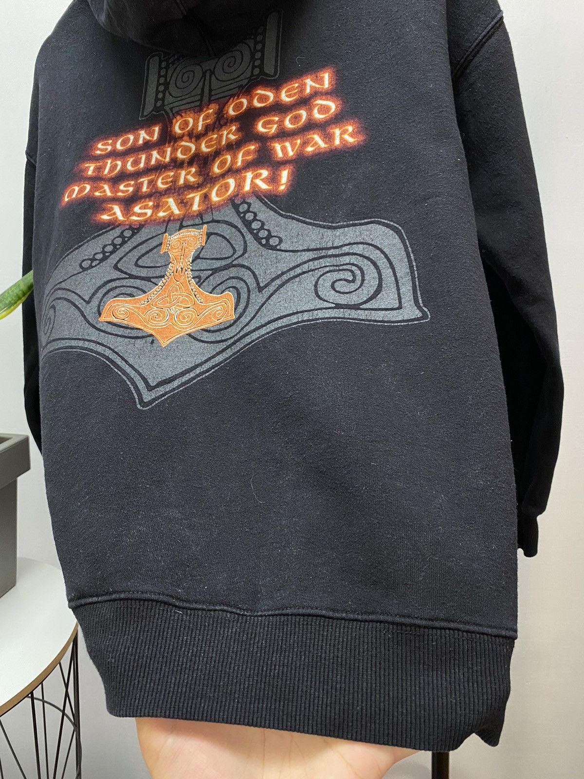 Band Tees × Vintage Vintage Amon Amarth Band Hoodie Size US M / EU 48-50 / 2 - 24 Thumbnail