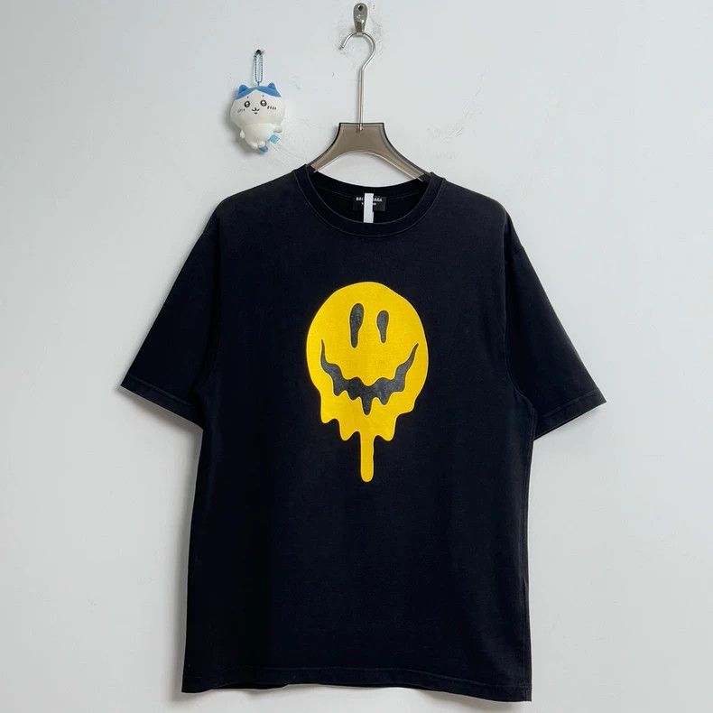 Balenciaga Balenciaga Melting smiley logo short sleeve XXS size Size US XXS / EU 40 - 1 Thumbnail