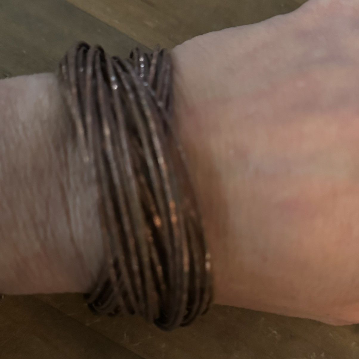 Other Copper tone intertwined bangle bracelet Size ONE SIZE - 5 Thumbnail