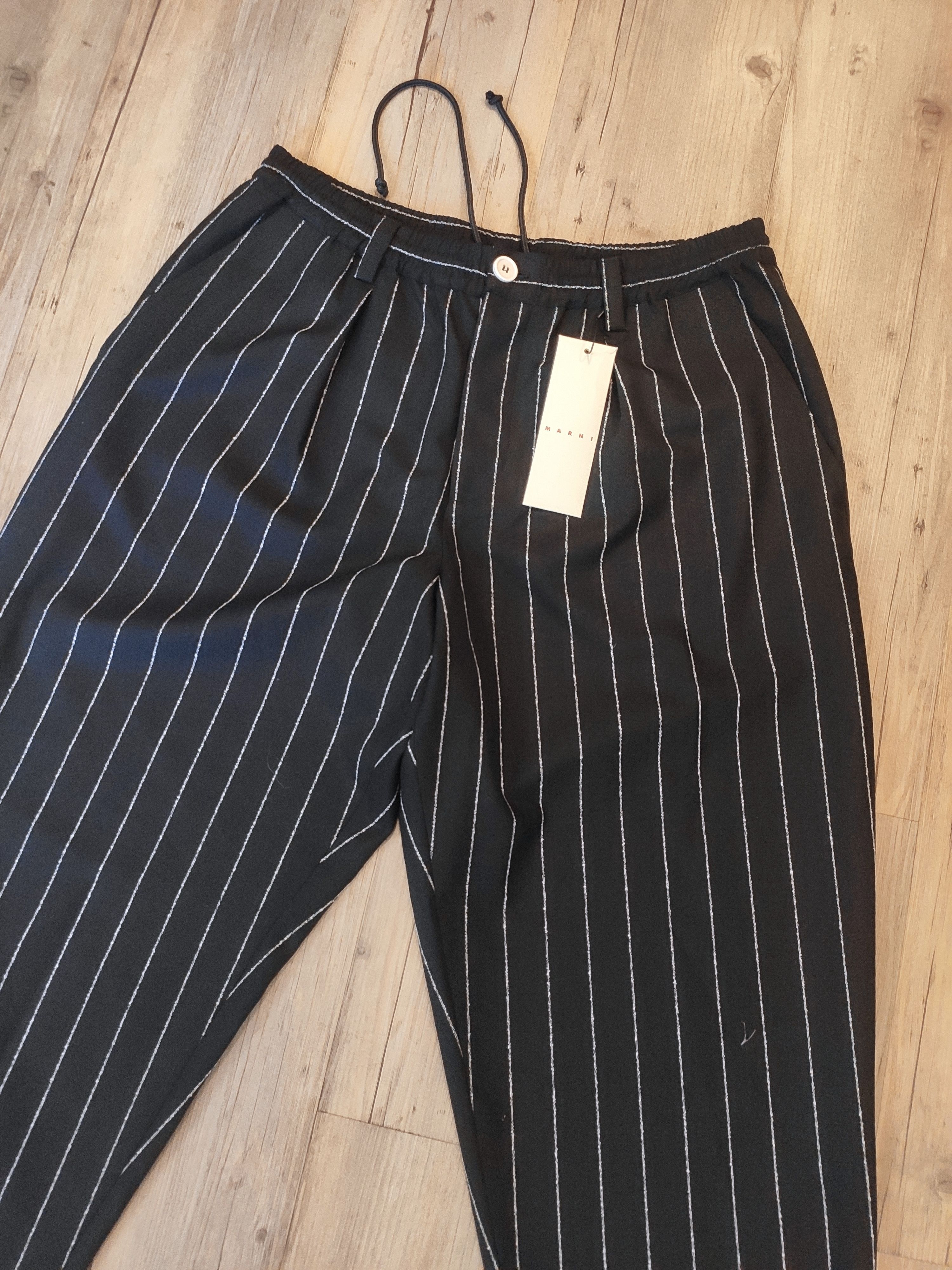 Marni NEW! SS22 wool fresco pants.Like Dries van Noten Size US 34 / EU 50 - 3 Thumbnail