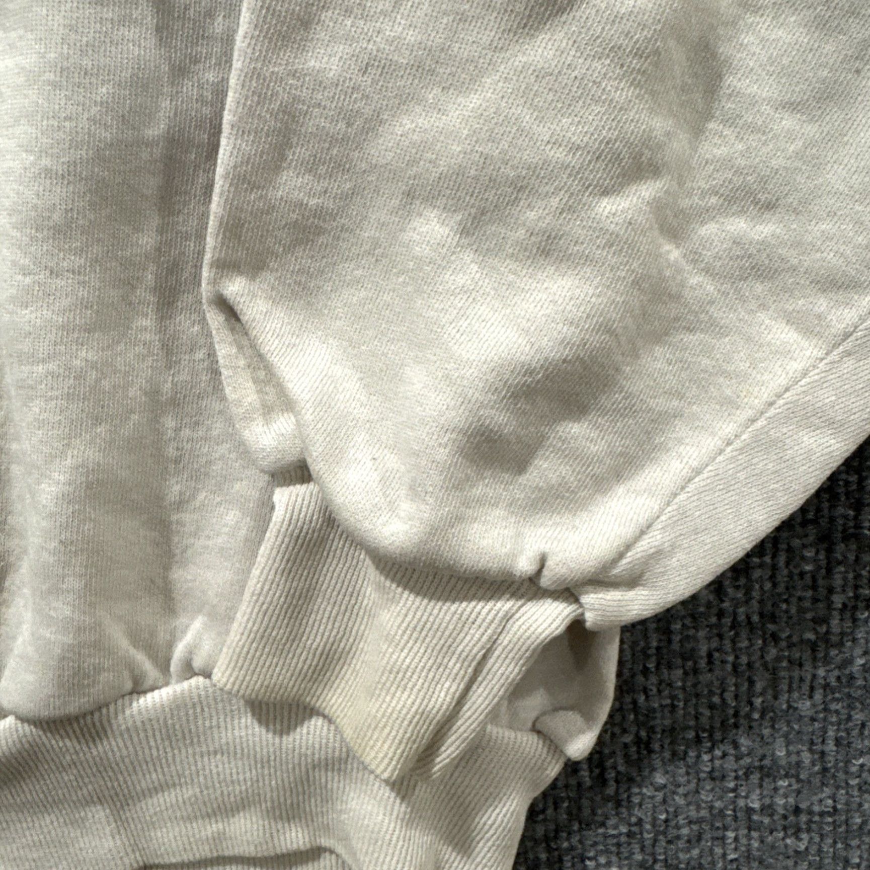Jerzees VINTAGE 90s JERZEES Sweatshirt Unisex Adults XL White Stained Crewneck HTF Size ONE SIZE - 6 Thumbnail