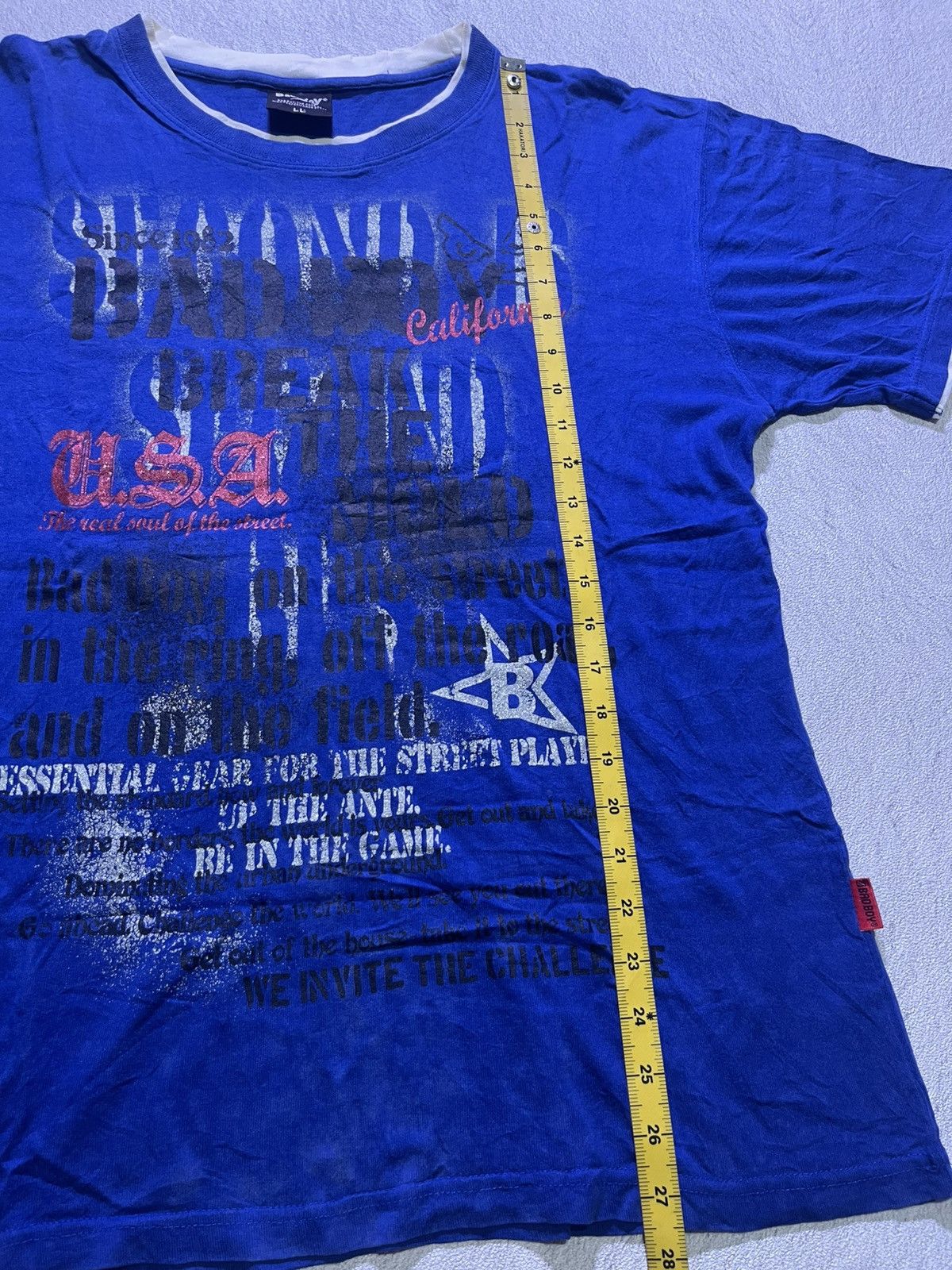 Hysteric Glamour VTG Y2K BAD BOY short sleeve tshirt Size US L / EU 52-54 / 3 - 5 Thumbnail