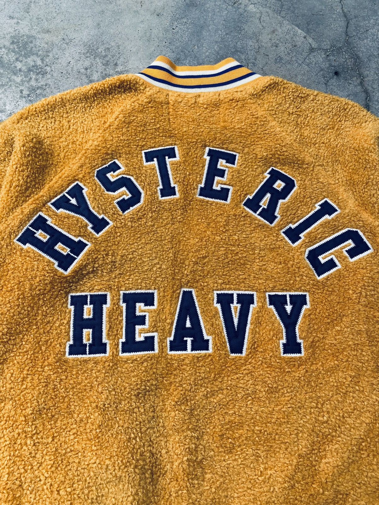 Hysteric Glamour Vintage Hysteric Glamour Heavy Fleece Zipper Jacket Rare Size US S / EU 44-46 / 1 - 18 Thumbnail