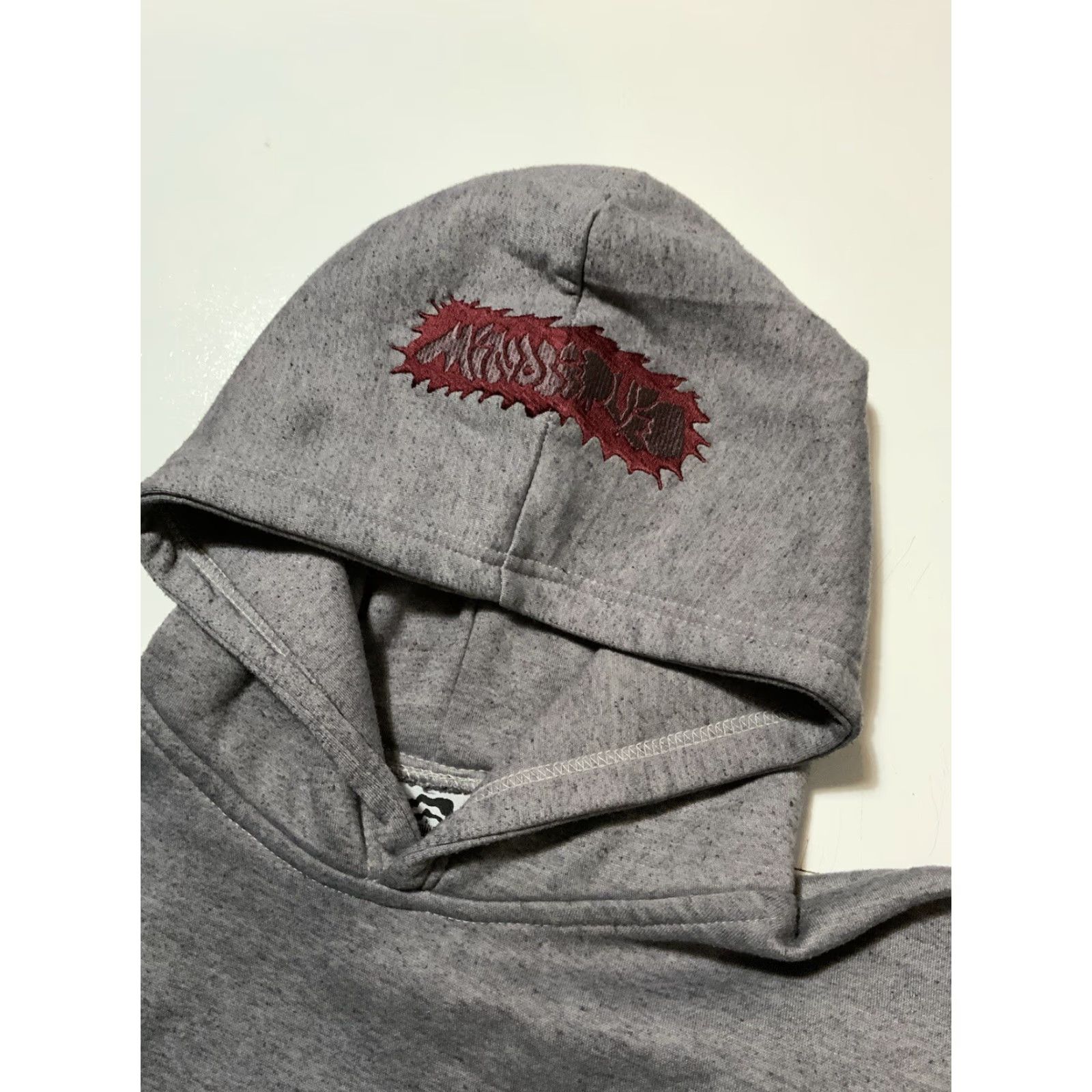 Vintage VINTAGE Mind Liquid “Liquid Words” Gray Fleece Graphic Puff Print Pullover Hoodie M Mens Pullover Hoodie Gray Mind Liquid Size US M / EU 48-50 / 2 - 7 Thumbnail