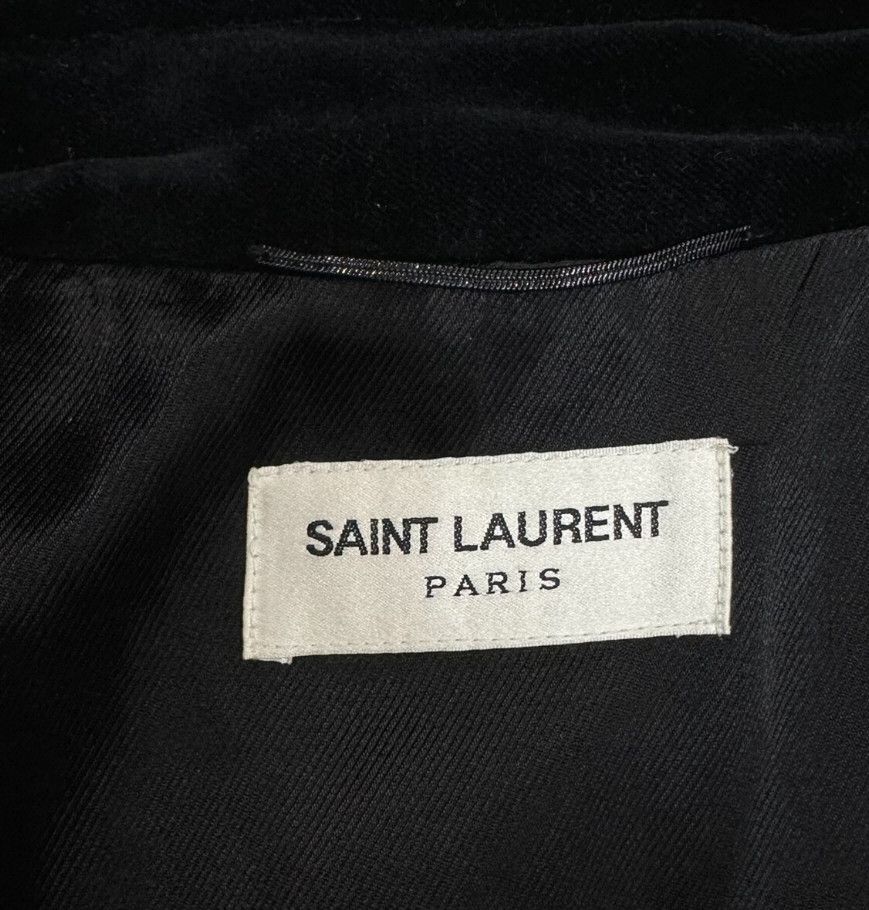 Yves Saint Laurent Saint laurent 16 FW Black Velvet Snakeskin Court Jacket 250 Size US M / EU 48-50 / 2 - 4 Thumbnail