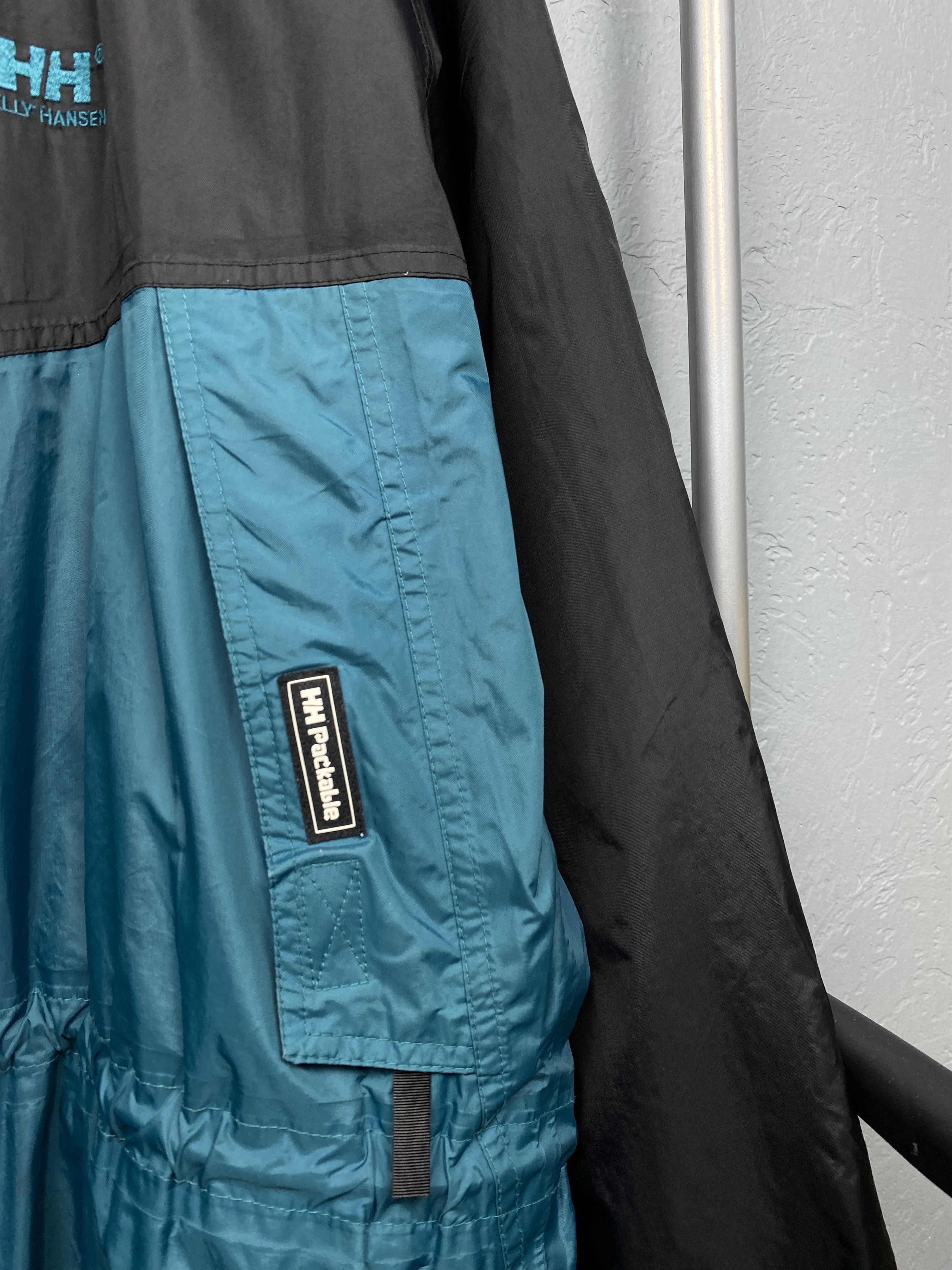 Helly Hansen Helly Hansen 90s Vintage Mens Nylon Waterproof Jacket Size US XL / EU 56 / 4 - 3 Thumbnail