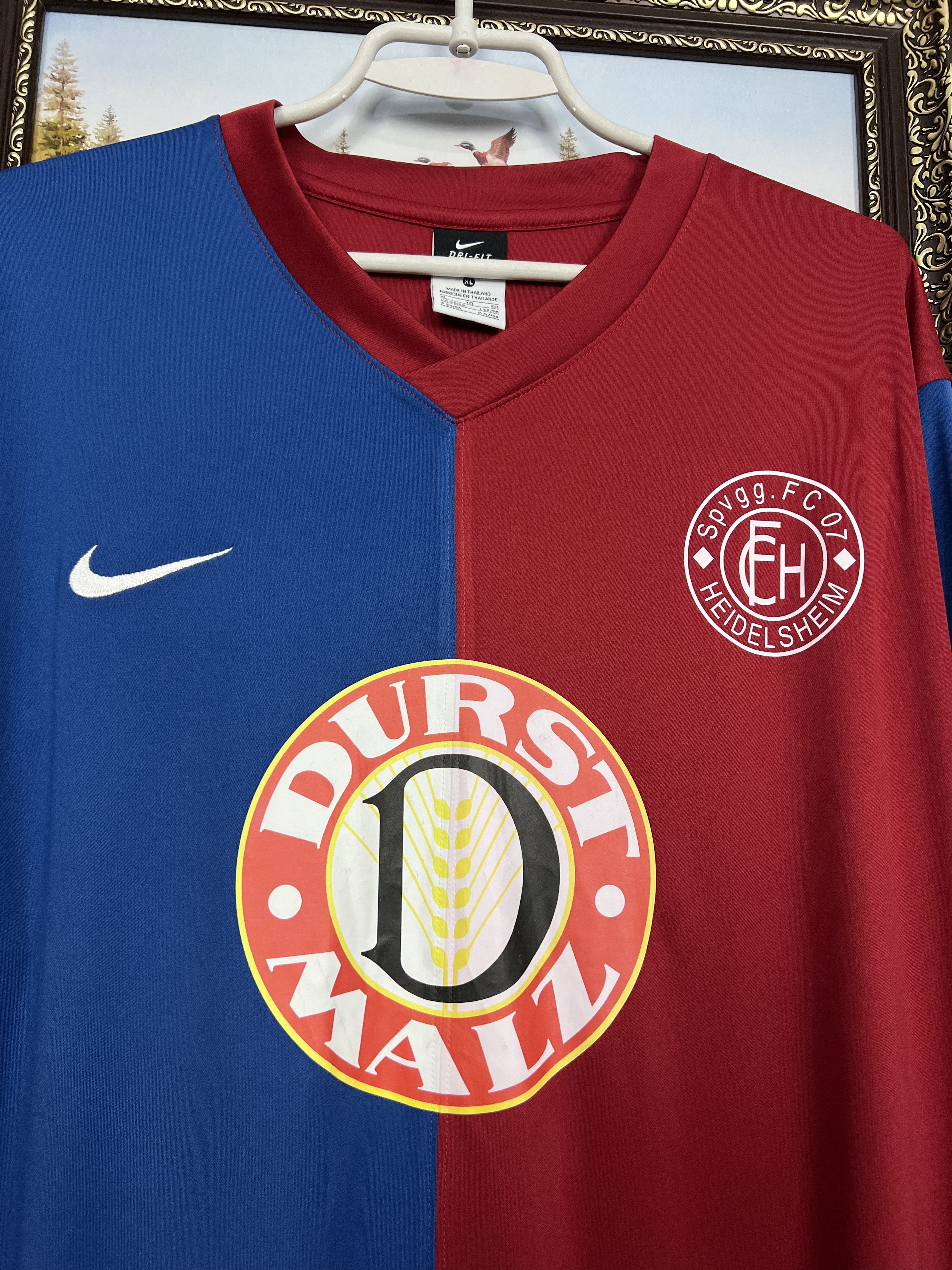 Nike Heidenheim Football Shirt Soccer Long Sleeve Jersey Trikot Size US XL / EU 56 / 4 - 3 Thumbnail