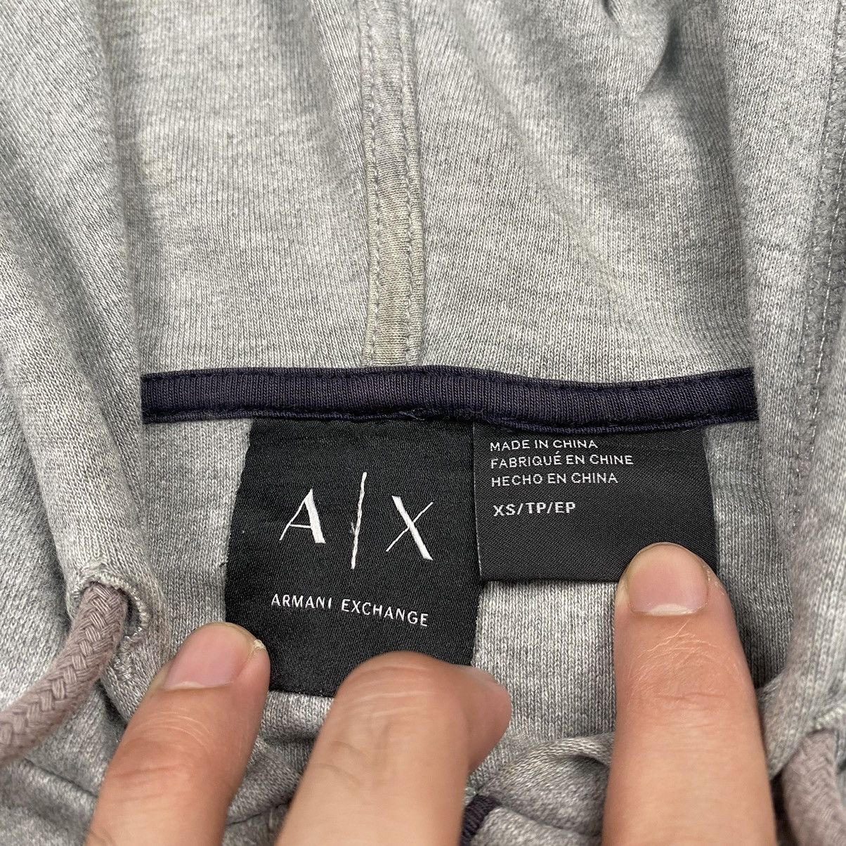 Armani Exchange y2k Armani Exchange Slimfit Zipped Up Size S / US 4 / IT 40 - 7 Thumbnail