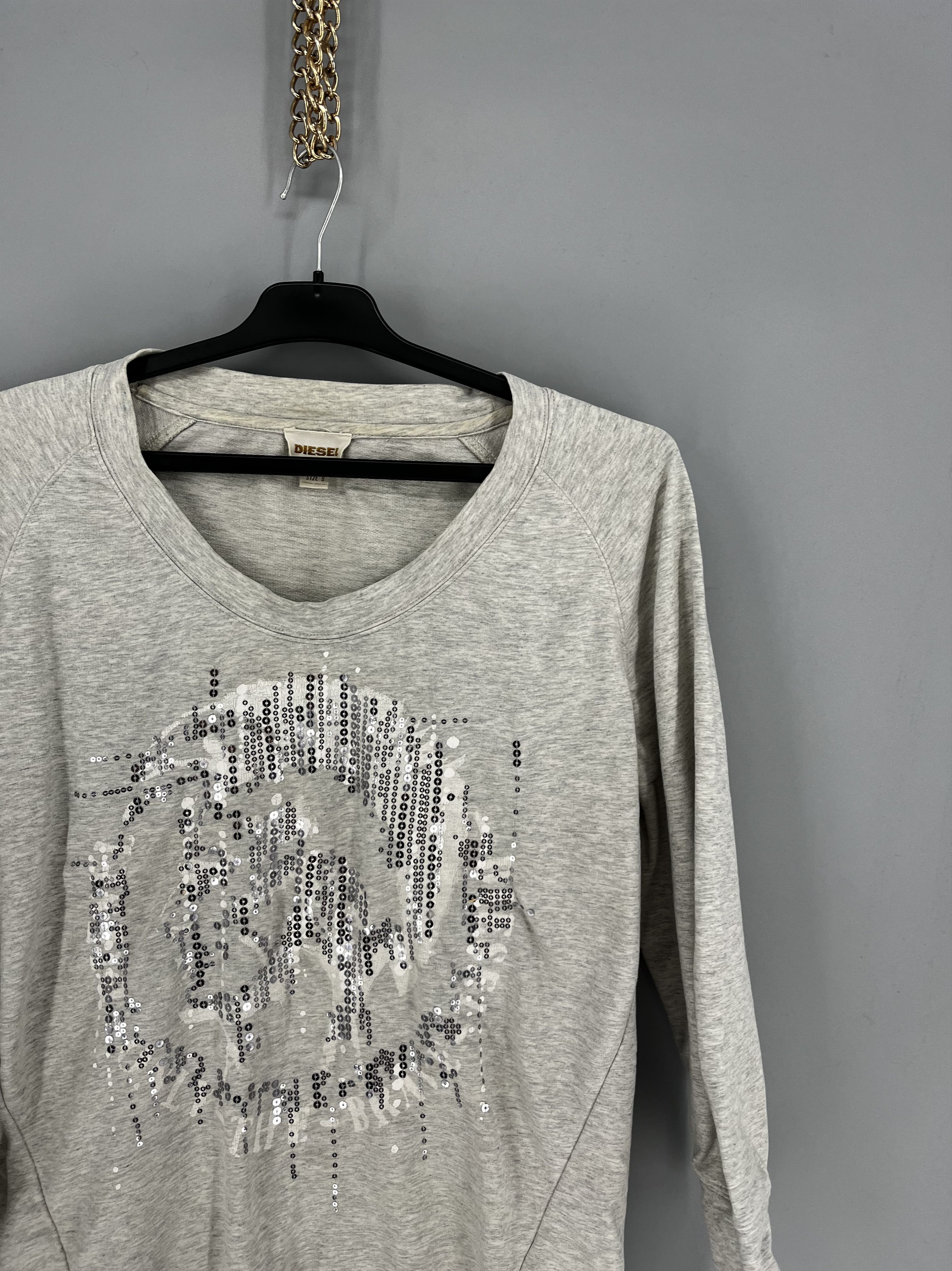 Diesel Vintage Diesel Big Logo Womens Sweatshirt Size S / US 4 / IT 40 - 5 Thumbnail