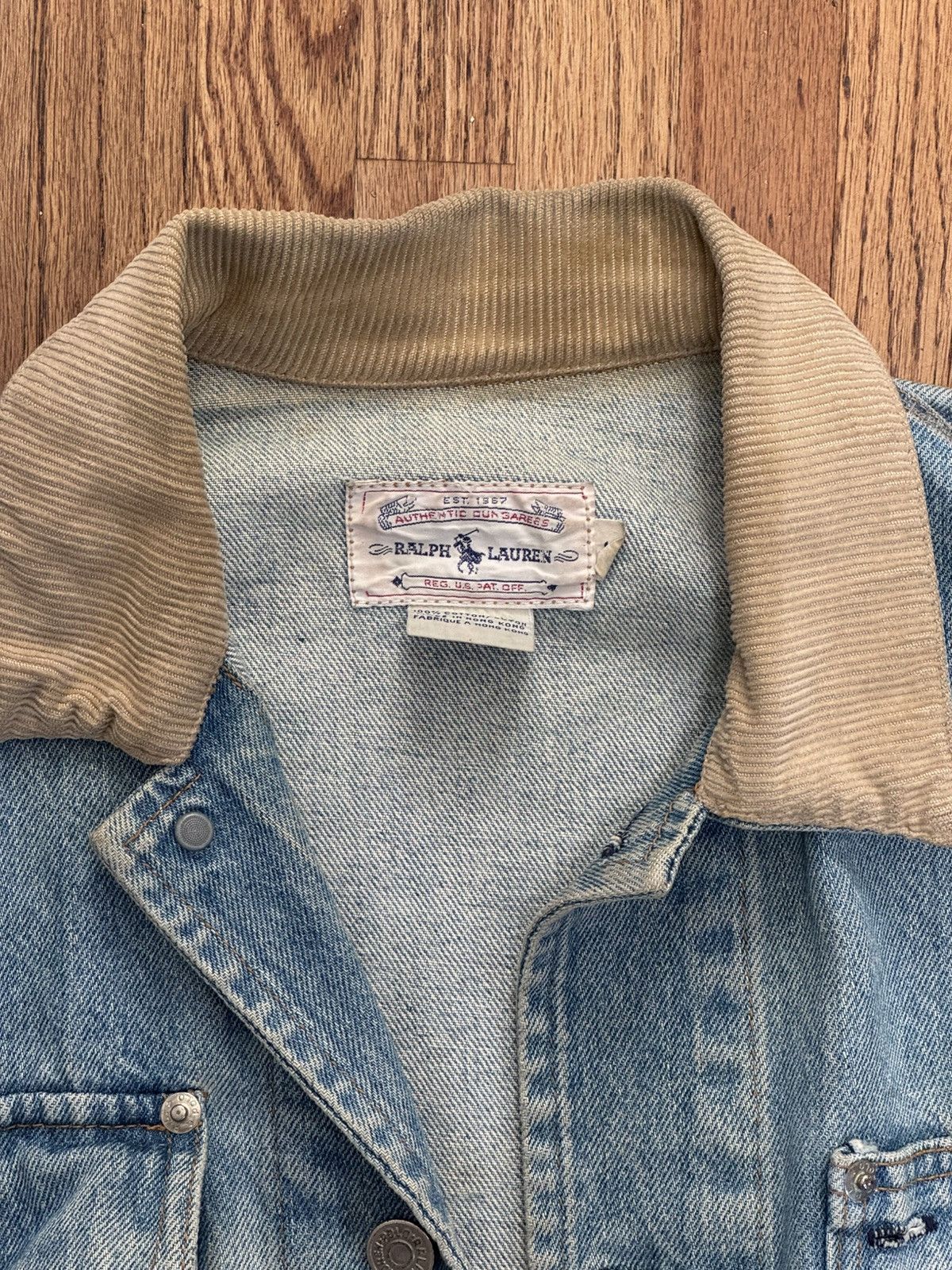 Ralph Lauren Vintage Ralph Lauren Indian Chief Denim Ranch Jacket Size US M / EU 48-50 / 2 - 3 Thumbnail