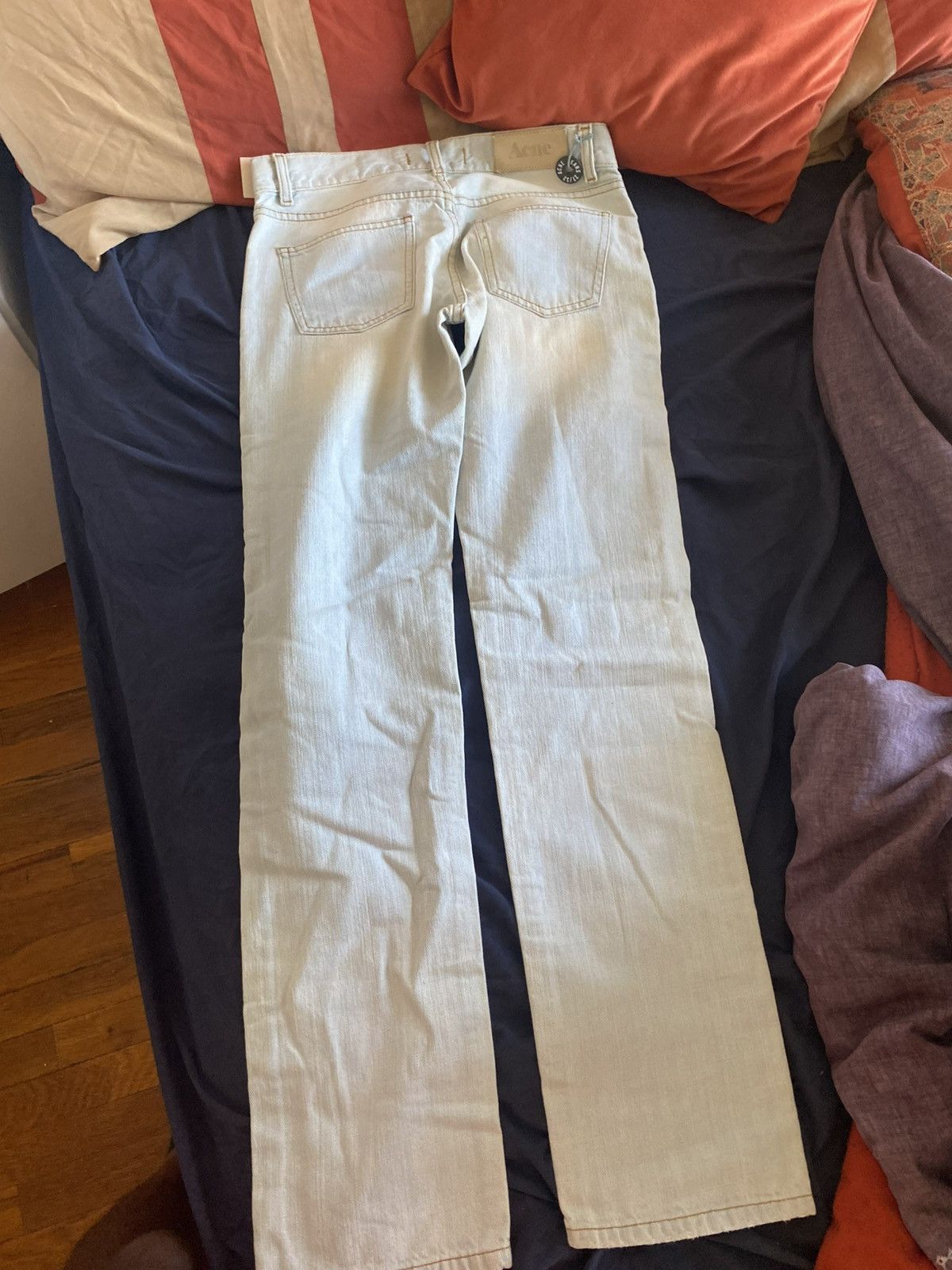 Acne Studios Vintage Acne Jeans Herb Bleached Denim – 27/32 Size US 27 - 3 Thumbnail