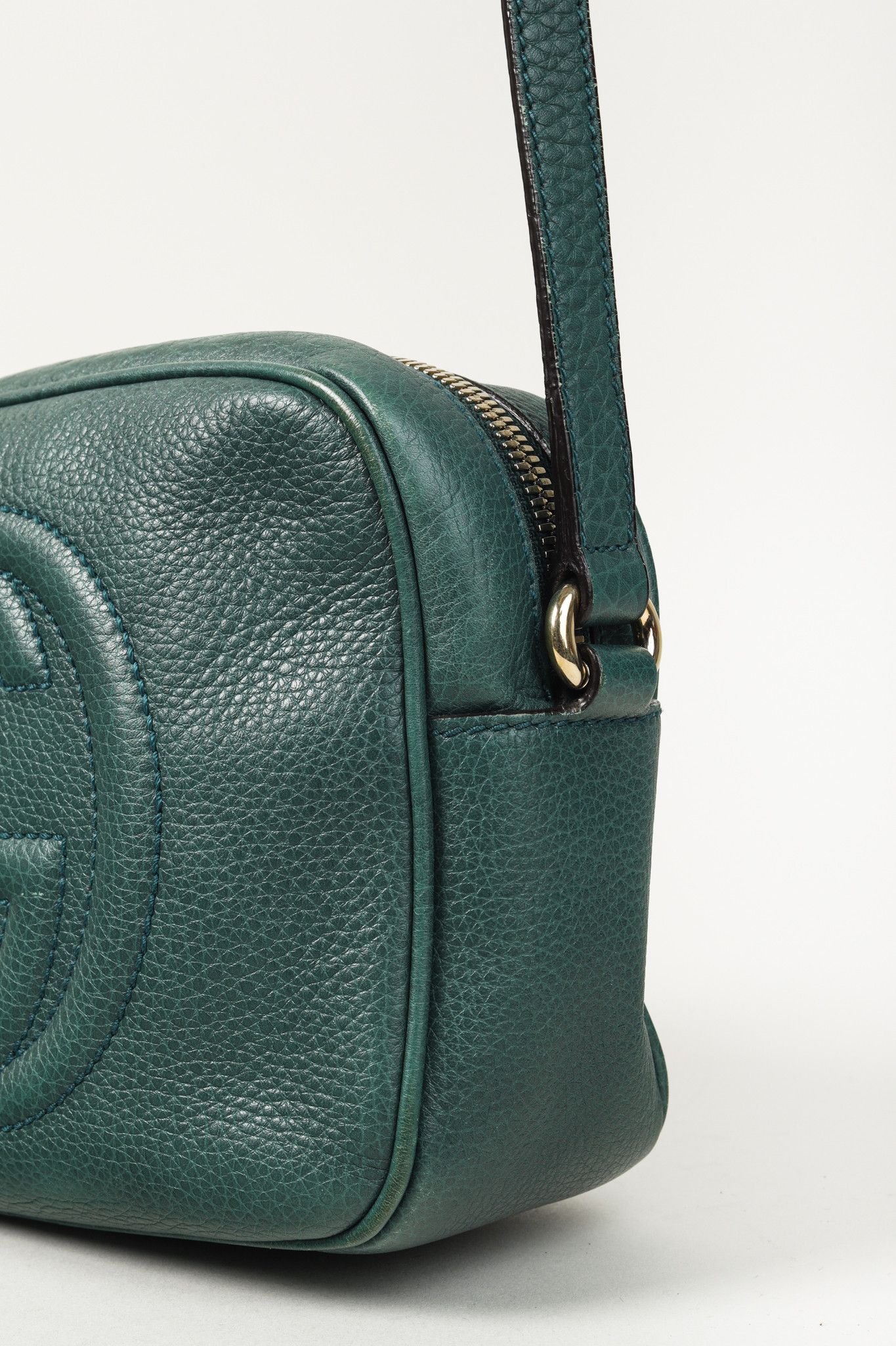 Gucci Gucci Soho Disco Green Camera Style Crossbody Ba Size ONE SIZE - 8 Thumbnail