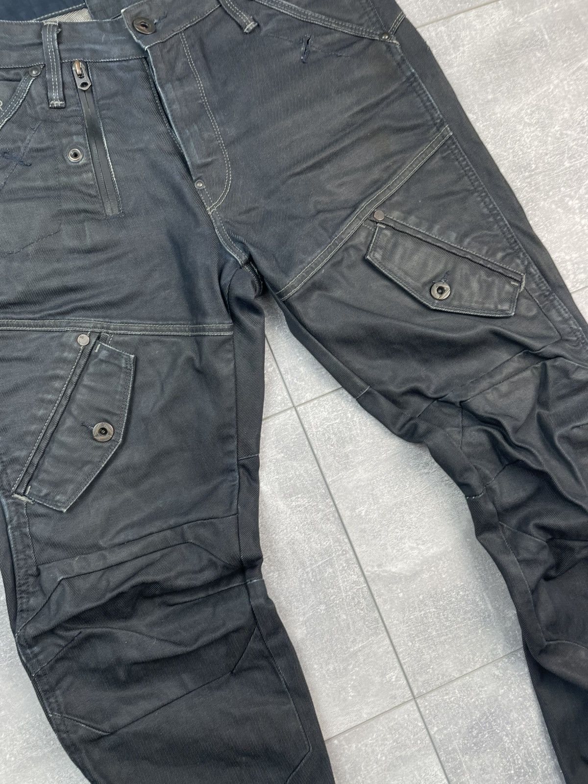 G-Star G-star Denim Jeans Waxed Multipocket Size US 30 / EU 46 - 4 Thumbnail