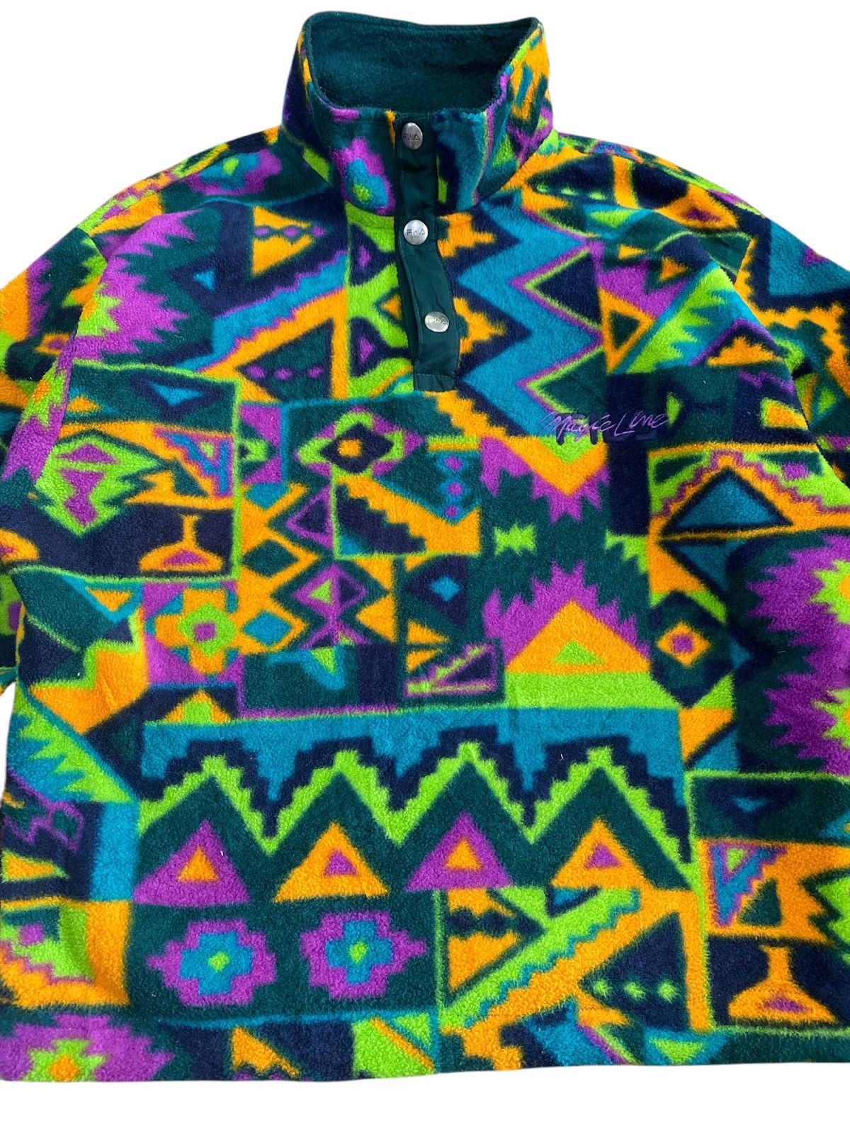 Fila × Vintage Vintage Fila Fleece Jacket Size US M / EU 48-50 / 2 - 5 Thumbnail