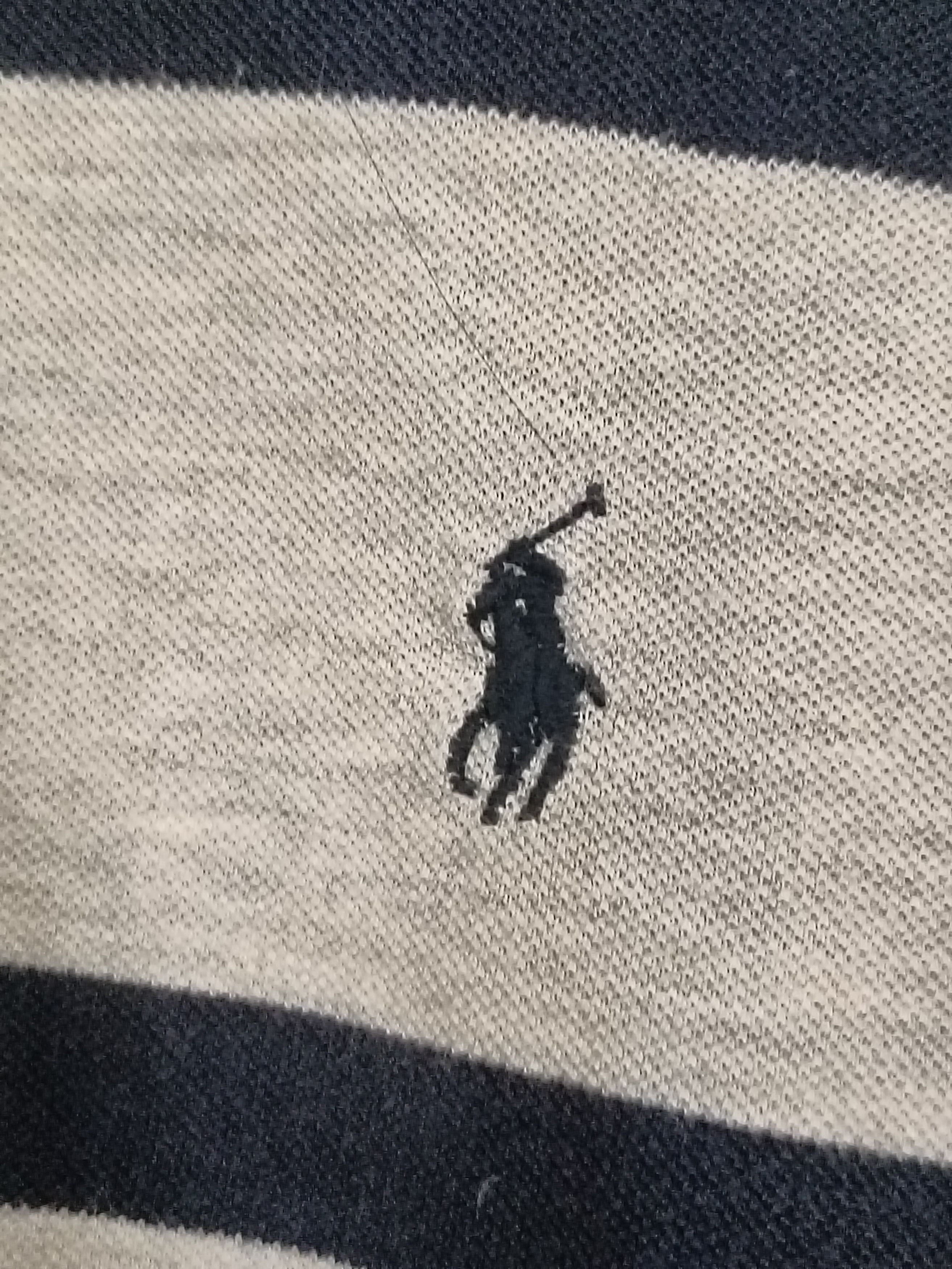 Polo Ralph Lauren Vintage Polo golf Ralph lauren stripe polo shirt Size US XXL / EU 58 / 5 - 2 Thumbnail