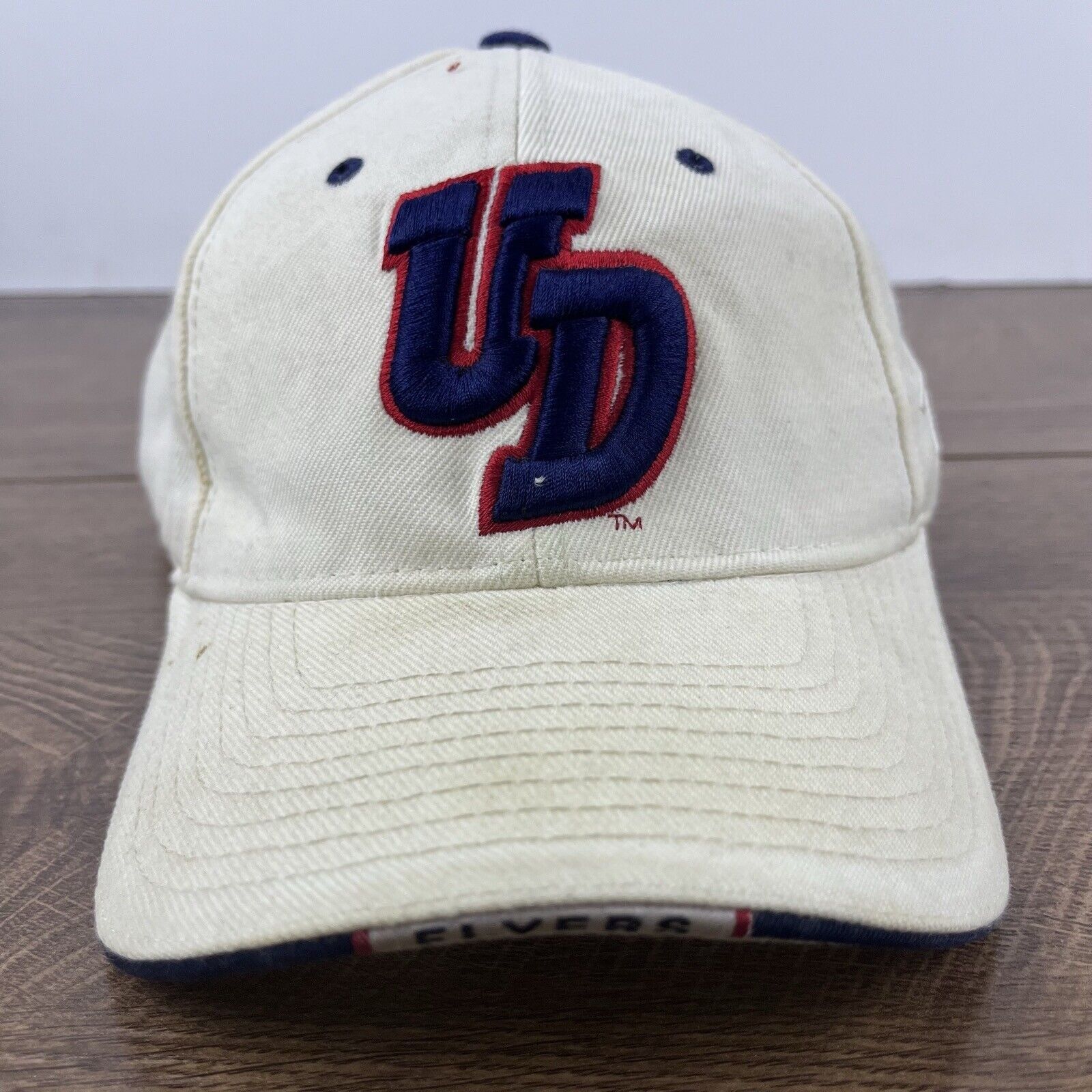 Other Dayton Flyers Hat White Cap UD Flyers Hat Adjustable Hat Whi Size ONE SIZE - 7 Thumbnail