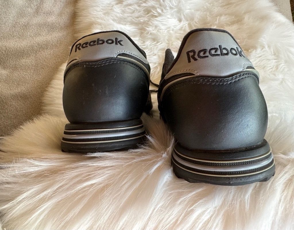 Reebok Reebok | Classic Leather Black/Grey Athletic Shoes | Size 13 Size US 13 / EU 46 - 6 Thumbnail