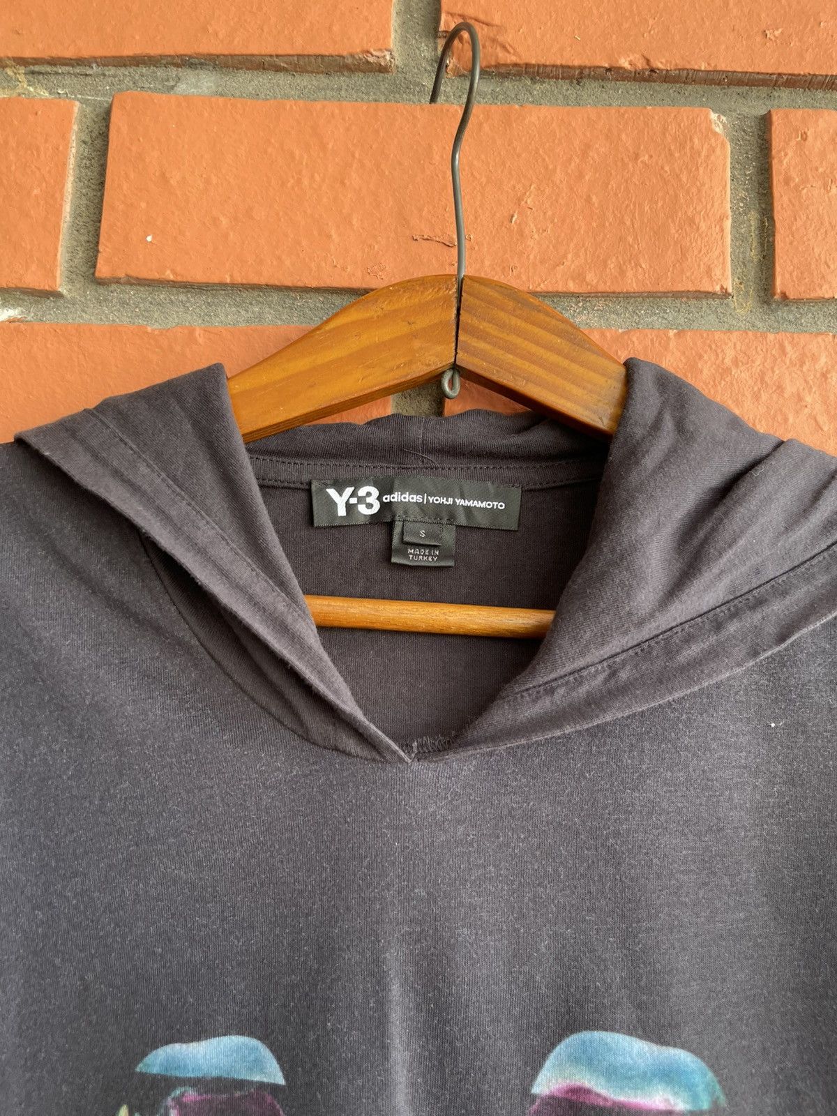 Adidas × Y's Adidas Y-3 Yohji Yamamoto hoodie sweatshirt Artwork abstract Size US S / EU 44-46 / 1 - 5 Thumbnail