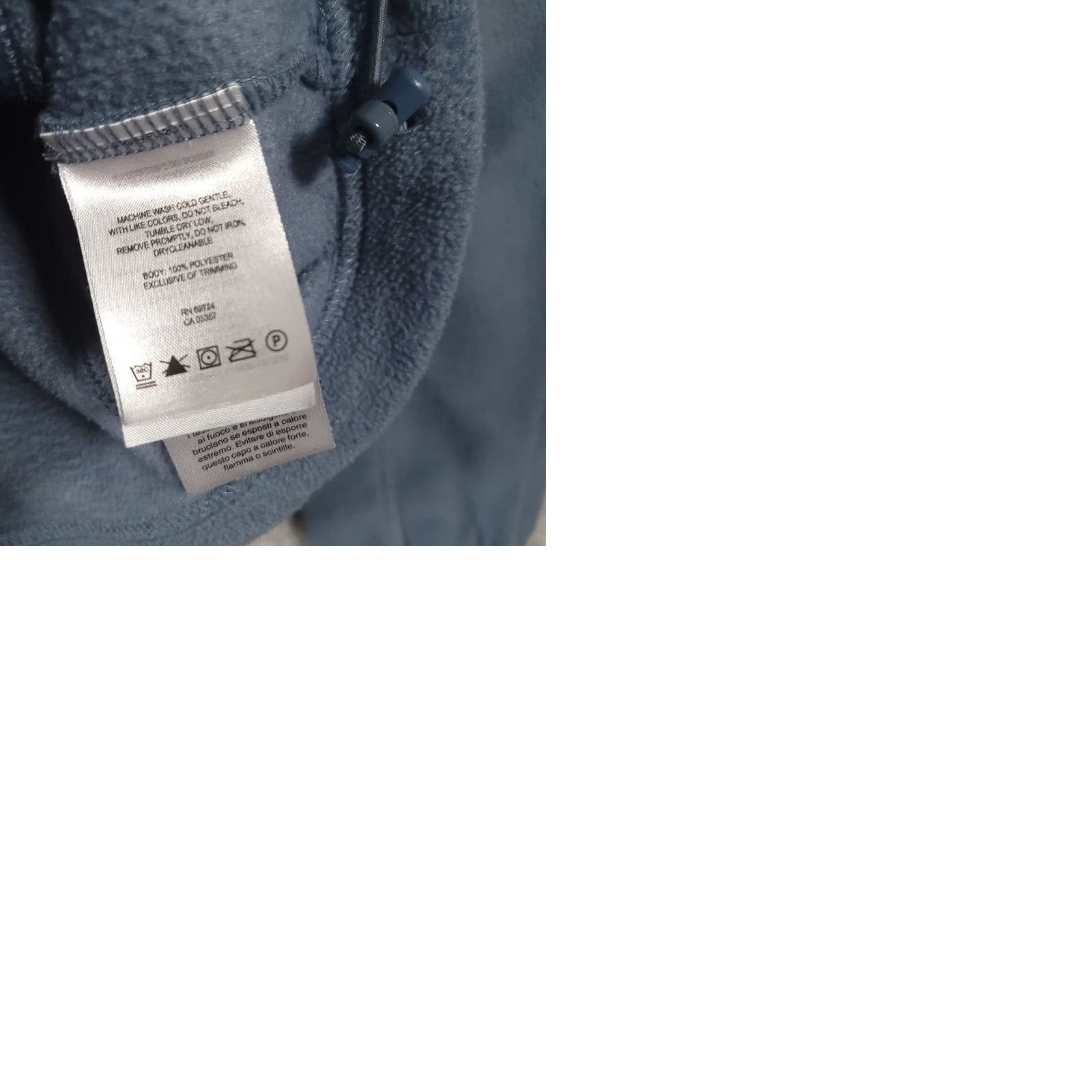 Vintage Columbia Pullover Womens XS Blue Fleece Full Zip Mock Neck Long Sleeve Top Size XS / US 0-2 / IT 36-38 - 9 Thumbnail