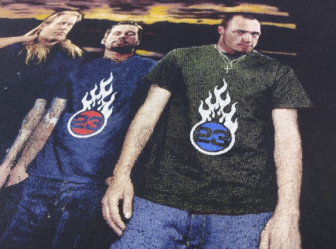 Band Tees × Vintage Vintage 90s Bohse Onkelz Band Rock Germany Double-Sided TEE Size US XL / EU 56 / 4 - 8 Thumbnail