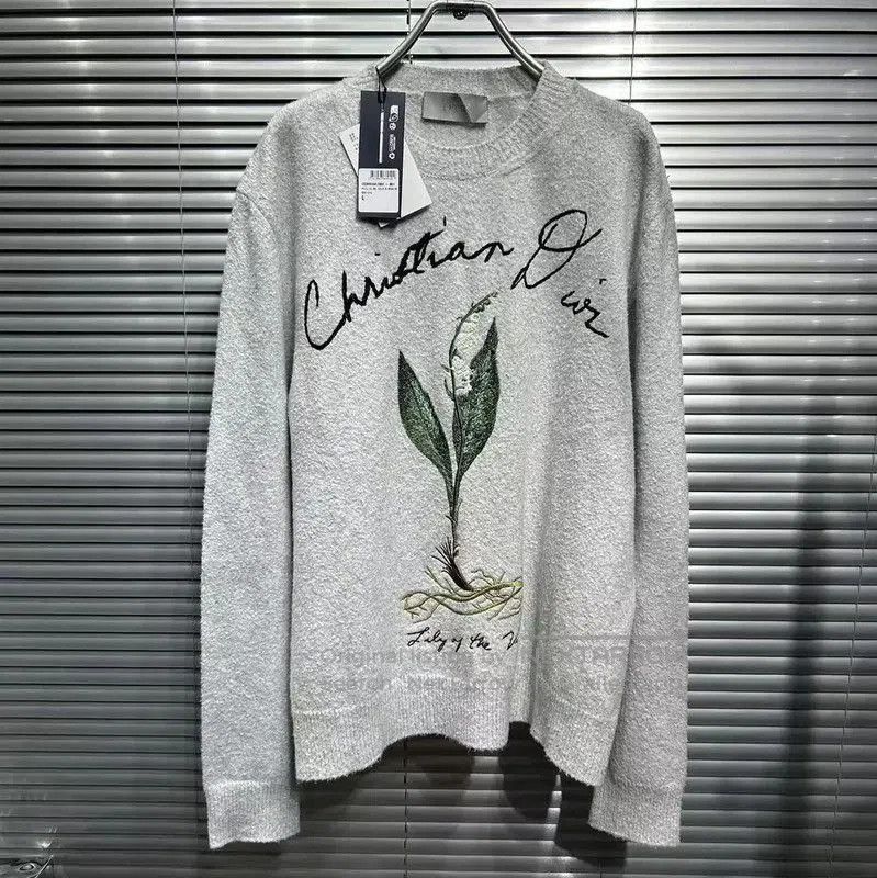 Dior Dior x Judy Blame Safety Pin Embroidered Sweater | Grailed