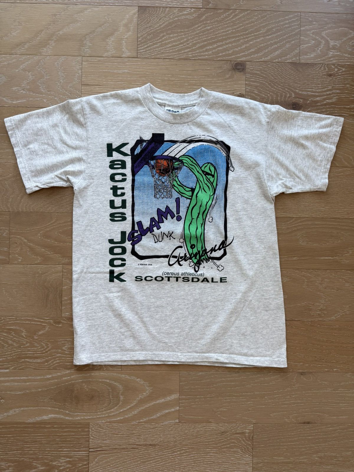 Other Kactus Jock Slam Dunk Arizona grey 90s Basketball Shirt Size US M / EU 48-50 / 2 - 2 Thumbnail