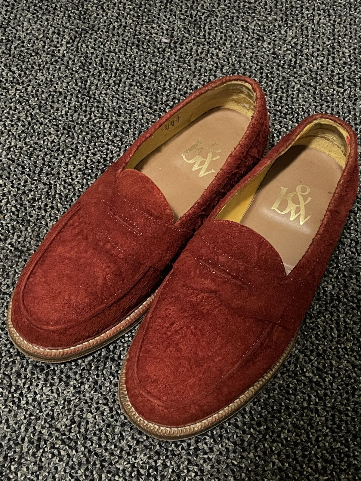 Blackstock & Weber Custom Hand Painted Suede Blackstock & Weber Loafer Size US 9.5 / EU 42-43 - 1 Thumbnail