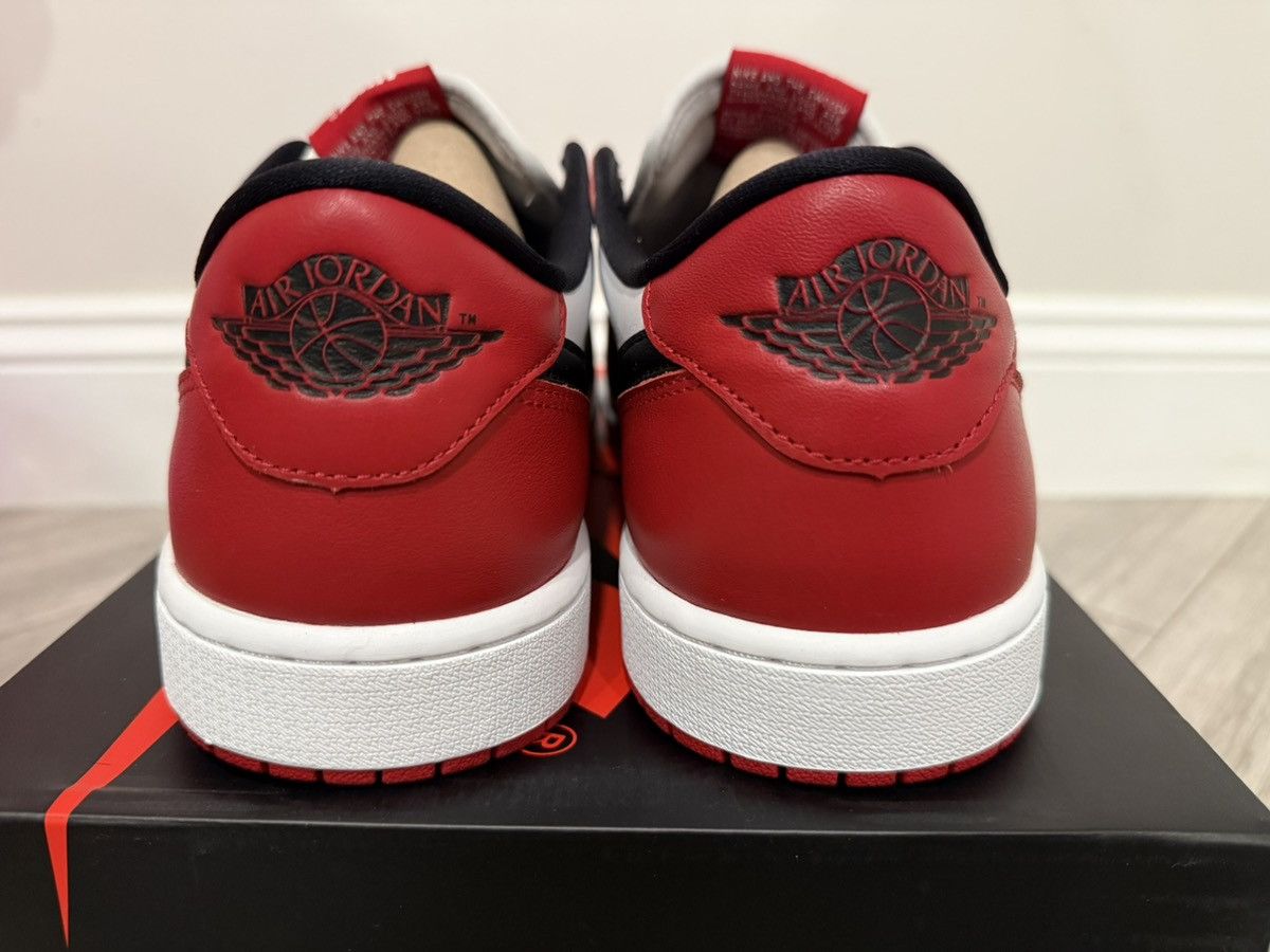 Jordan Brand Air Jordan 1 Retro Low OG Chicago Varsity Red Black White 12 Size US 12 / EU 45 - 6 Thumbnail