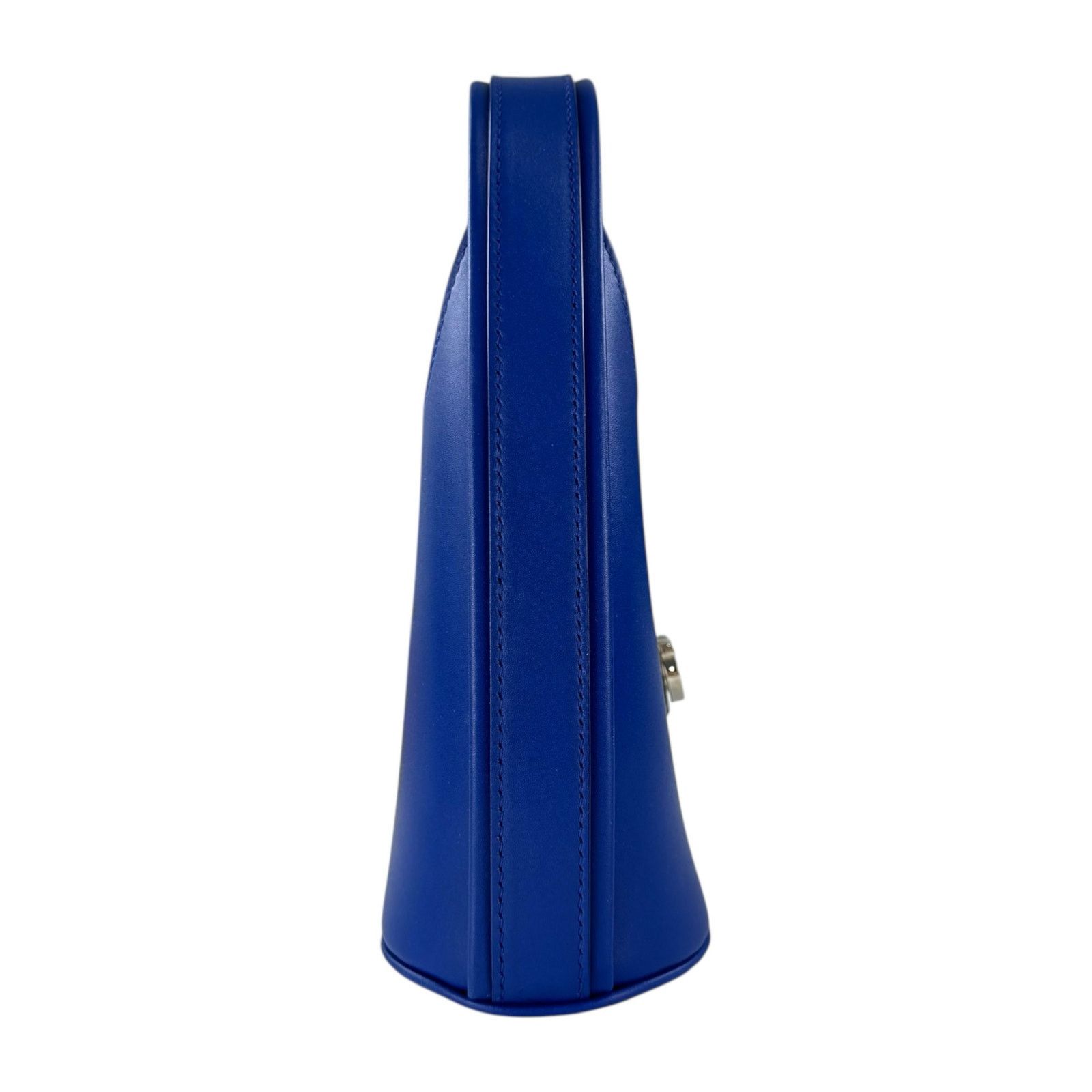 Salvatore Ferragamo Ferragamo Royal Blue Gancini Mini Hobo Two-Way Bag Size ONE SIZE - 6 Thumbnail