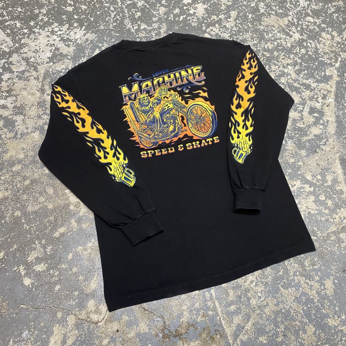 Other Y2K Speed And Skate Flame Beer Long Sleeve Tshirt Size US M / EU 48-50 / 2 - 10 Thumbnail