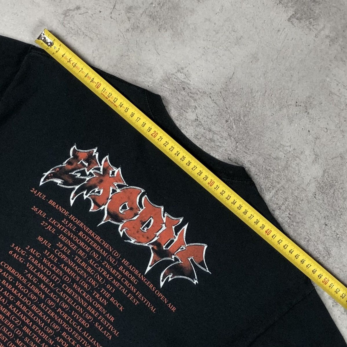Vintage Vintage Exodus The Atrocity Exhibition Tour Tee Size US M / EU 48-50 / 2 - 14 Thumbnail