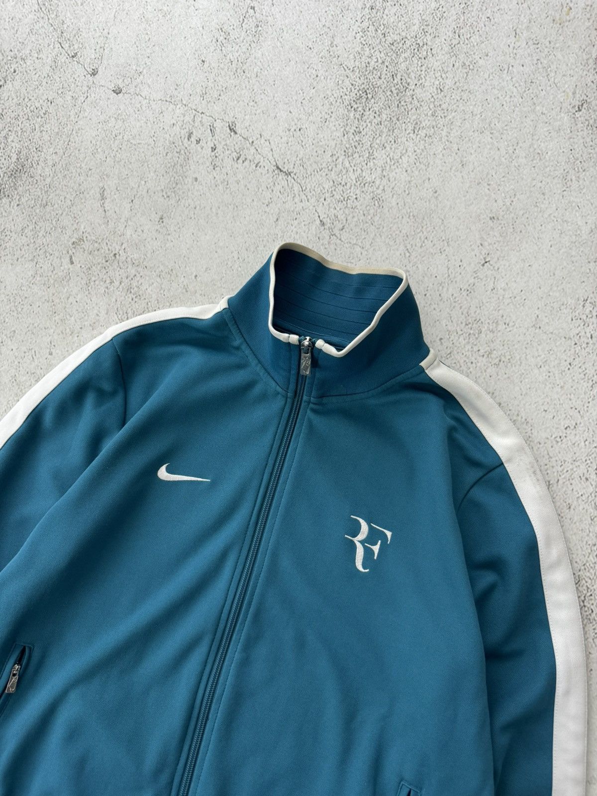 Nike Nike Roger Federer RF 2010 French Open N98 Tennis Jacket Size US L / EU 52-54 / 3 - 5 Thumbnail