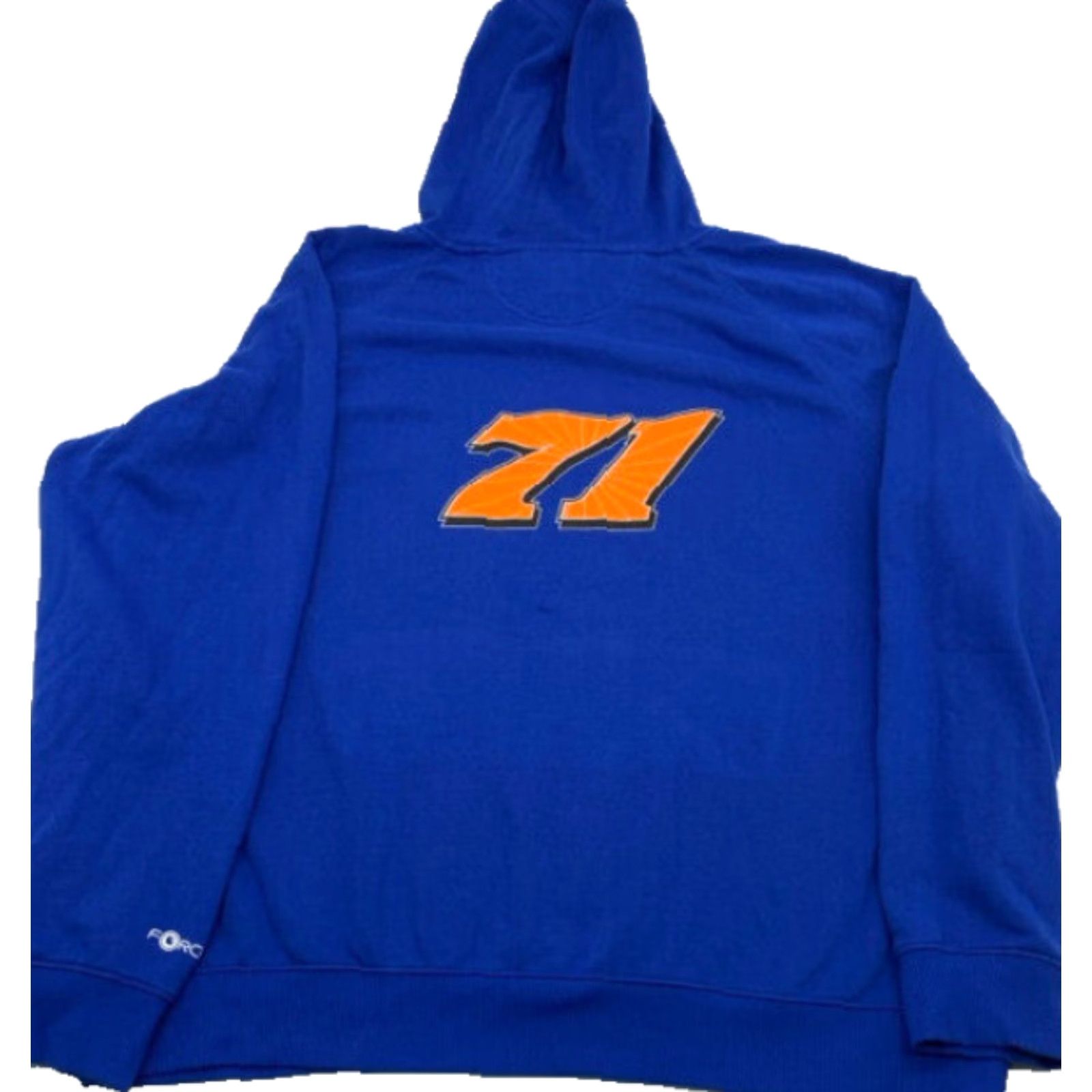 Carhartt Carhartt Hoodie Mens 2XL Loose Fit Sweatshirt Blue Crew Neck Pockets Racing 3797 TS5569 100% Authentic Big & Tall Pullover Cotton Polyester Fleece Size US XXL / EU 58 / 5 - 7 Thumbnail